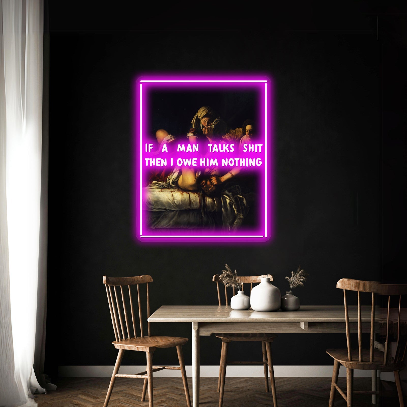 Judith Did Something Bad Artwork Neon Signs For Sale - Shineneon