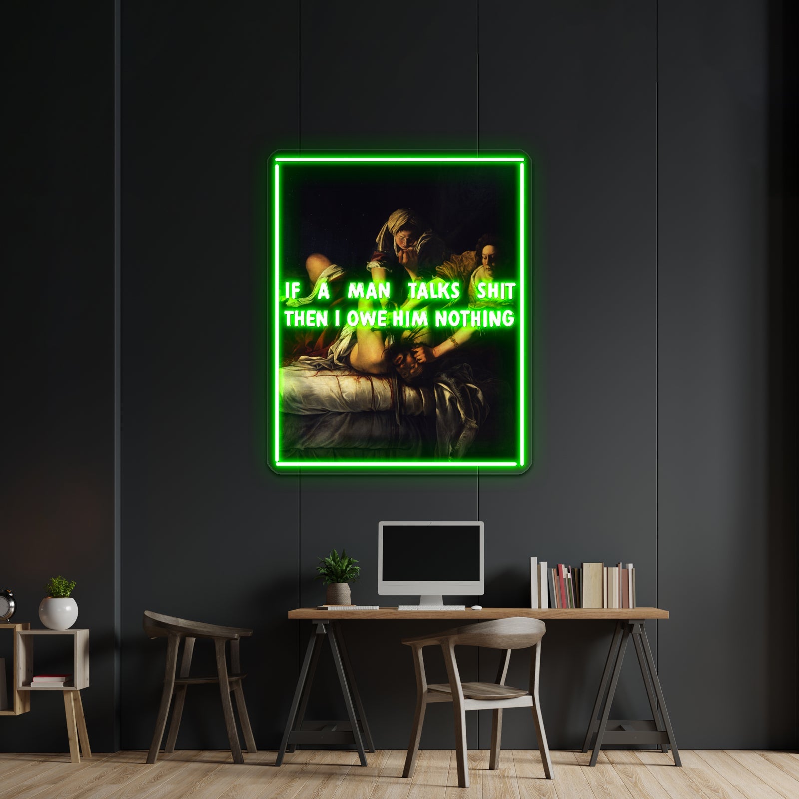 Judith Did Something Bad Artwork Neon Signs For Sale - Shineneon