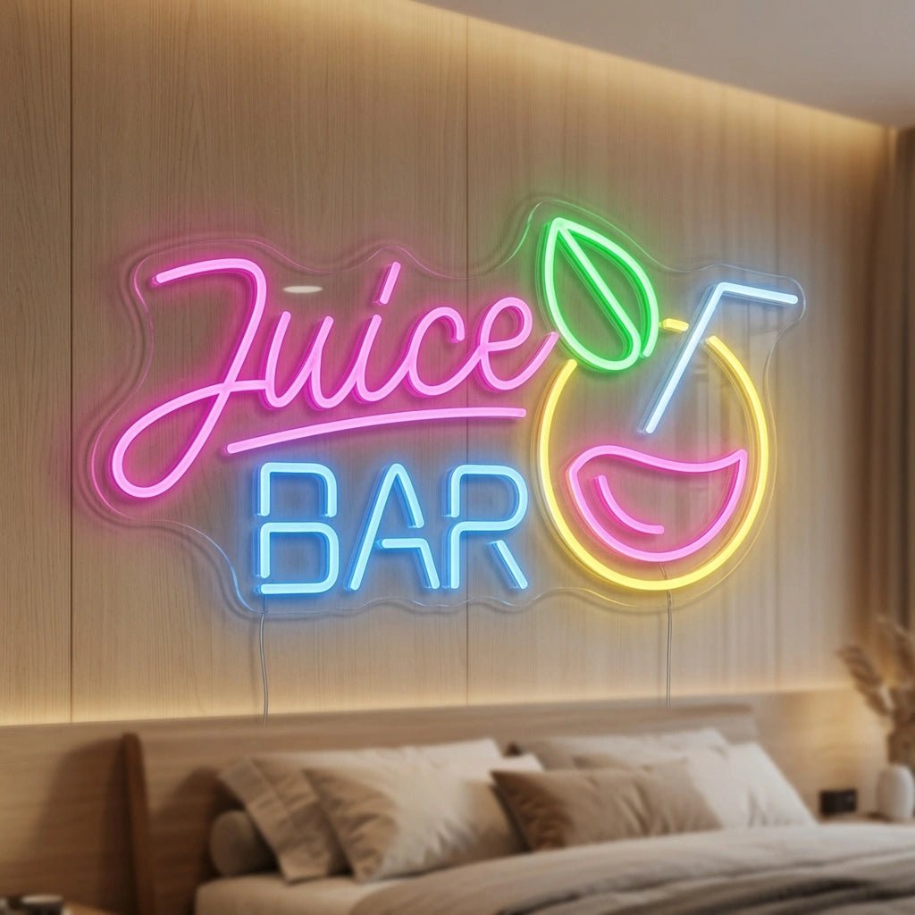 Juice Bar Bedroom Decor LED Neon Sign - Shineneon
