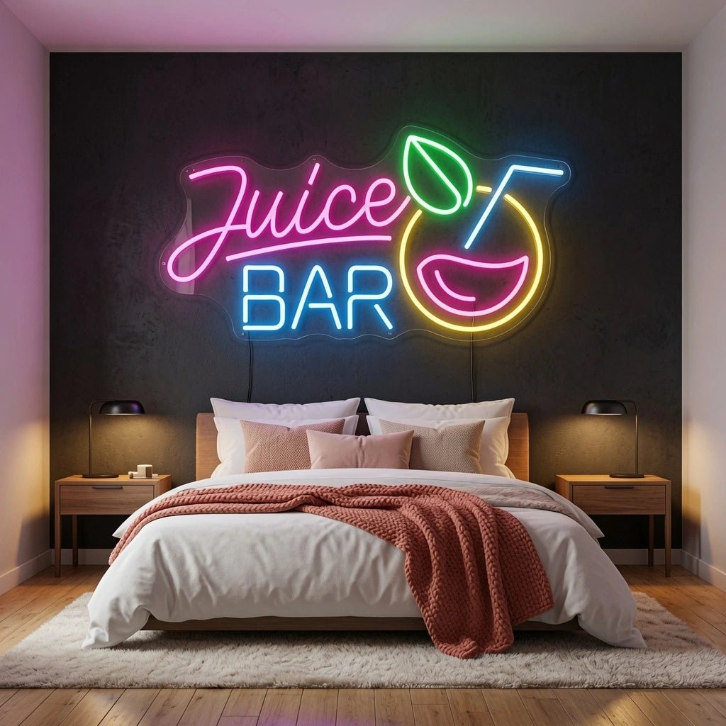 Juice Bar Bedroom Decor LED Neon Sign - Shineneon