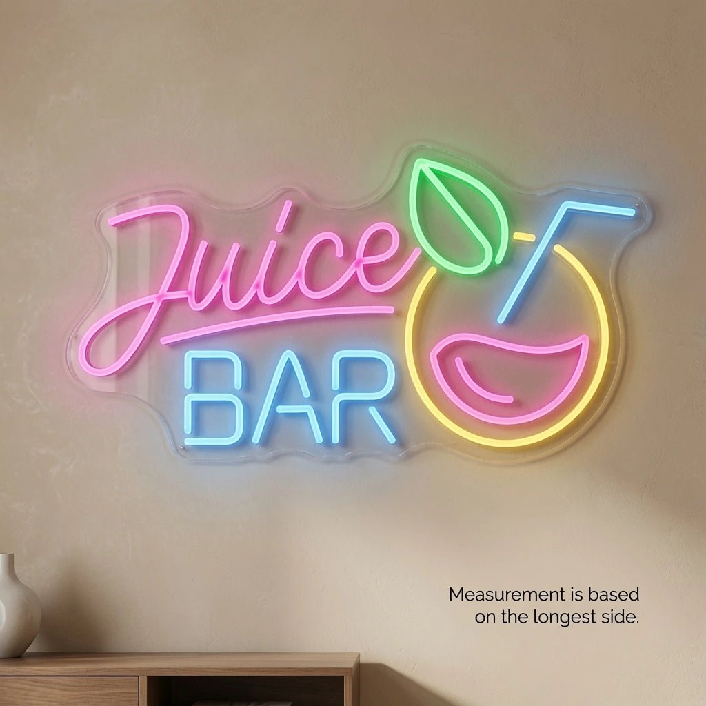 Juice Bar Bedroom Decor LED Neon Sign - Shineneon