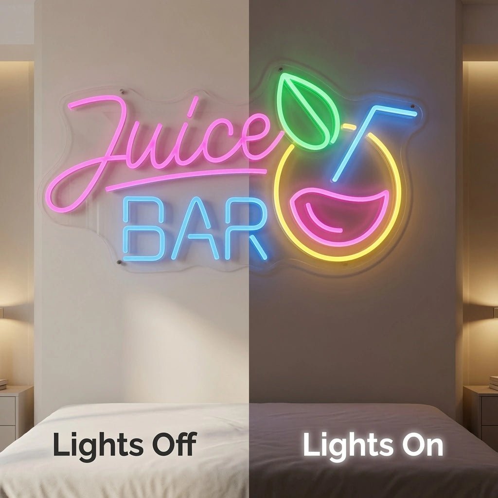 Juice Bar Bedroom Decor LED Neon Sign - Shineneon