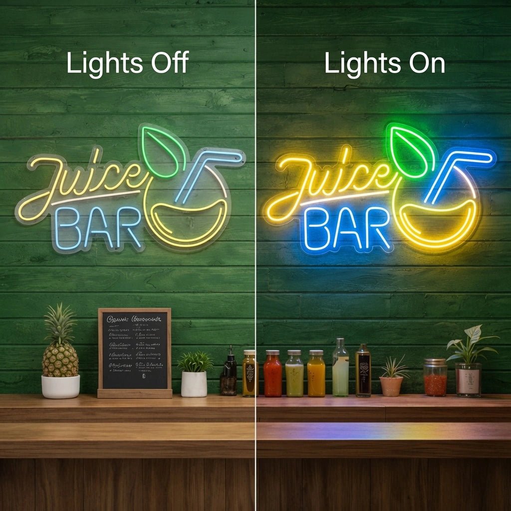 Juice Bar Business Wall Decor LED Neon Sign - Shineneon