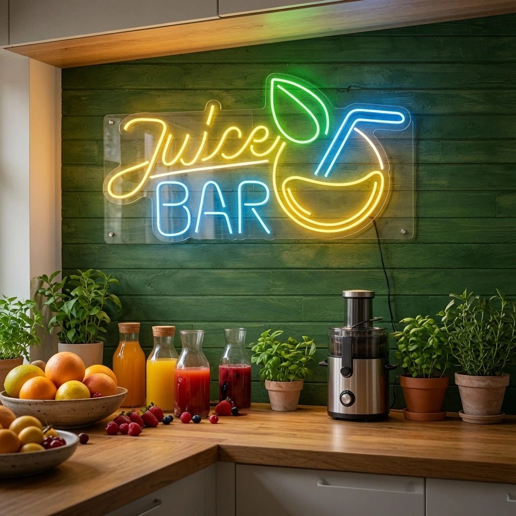 Juice Bar Business Wall Decor LED Neon Sign - Shineneon