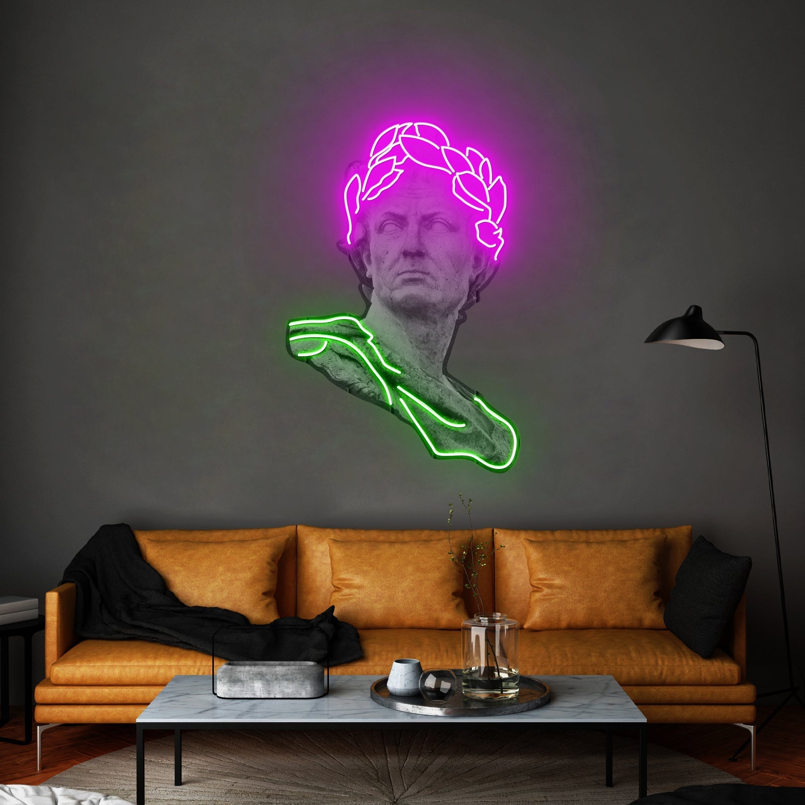 Julius Caesar Led Neon Artwork For Sale - Shineneon