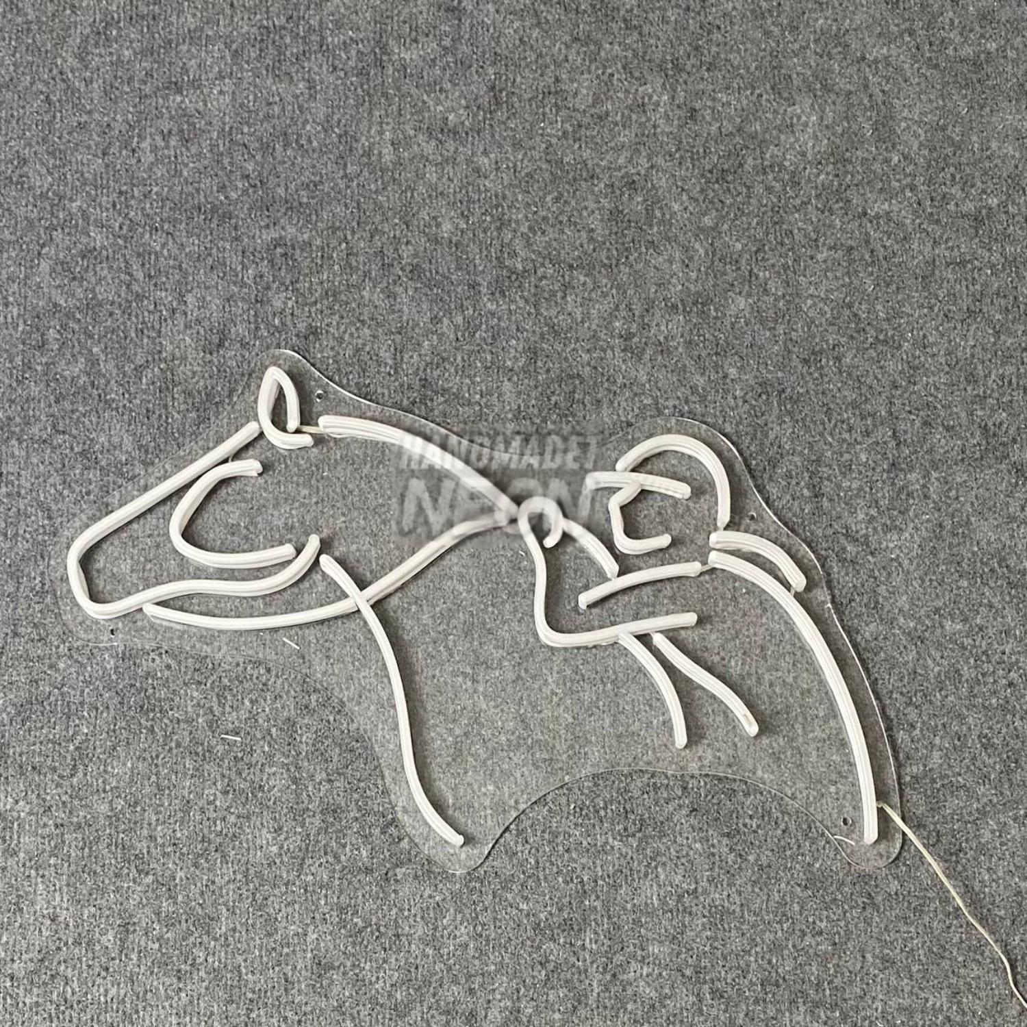 Jumping Horse Led Neon Sign Wall Art | Shineneon