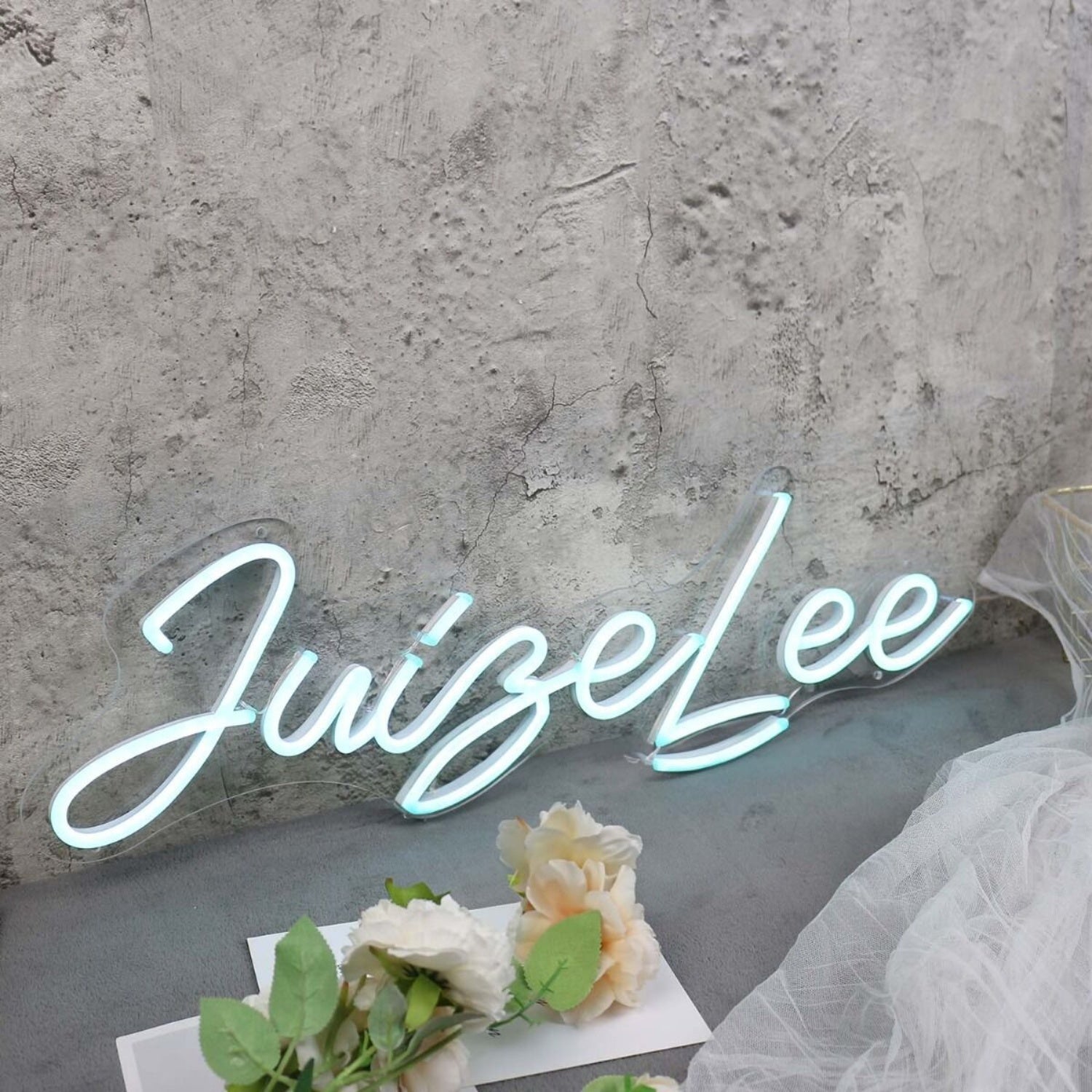 Jungel Lee Blue Led Neon Sign - Shineneon
