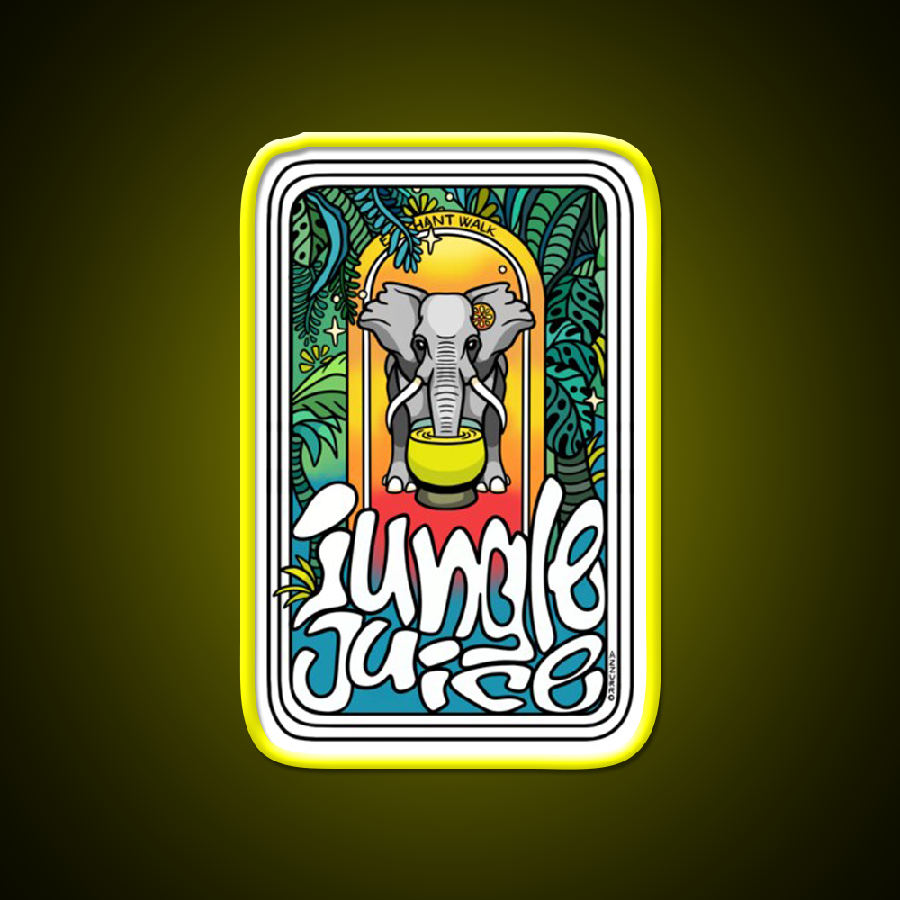 Jungle Juice Cocktail Bar Decor Led Neon Sign Rgb Color - LED neon sign view 7