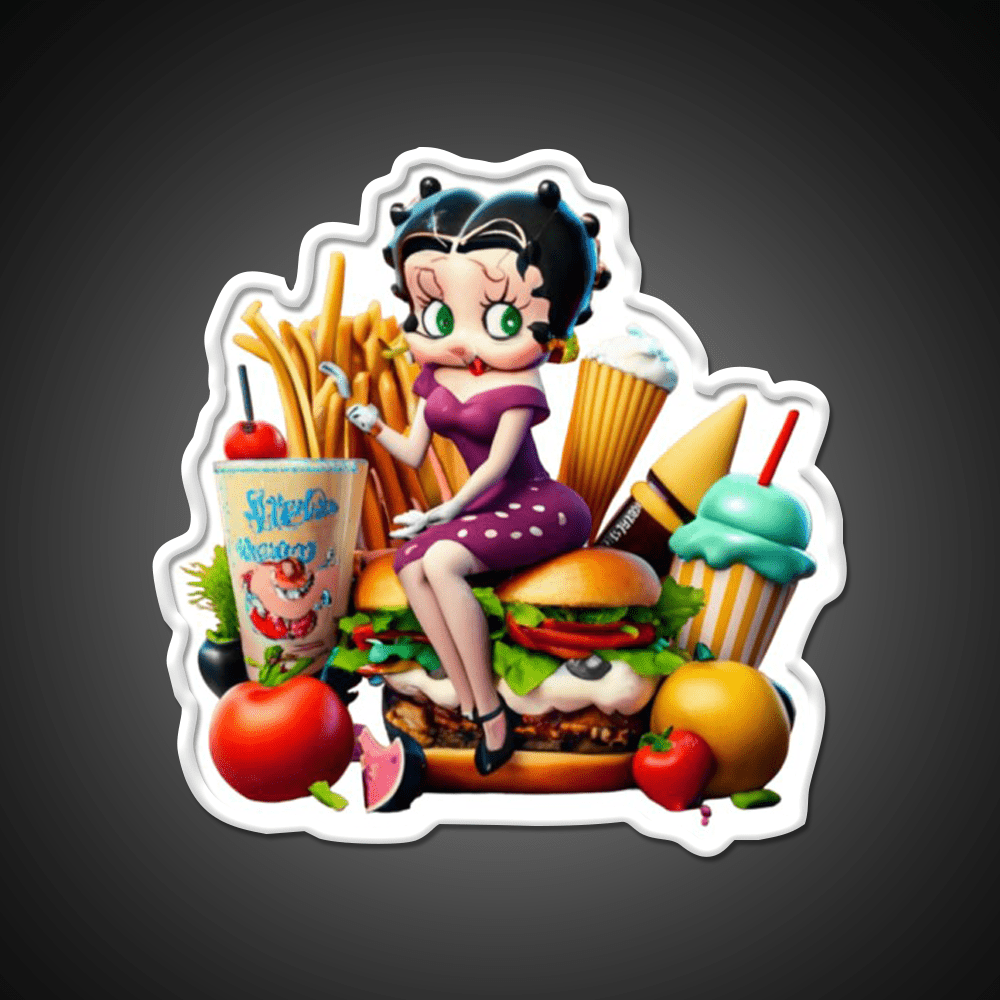 Junk Food Snack Food Led Neon Sign Rgb Color - Shineneon