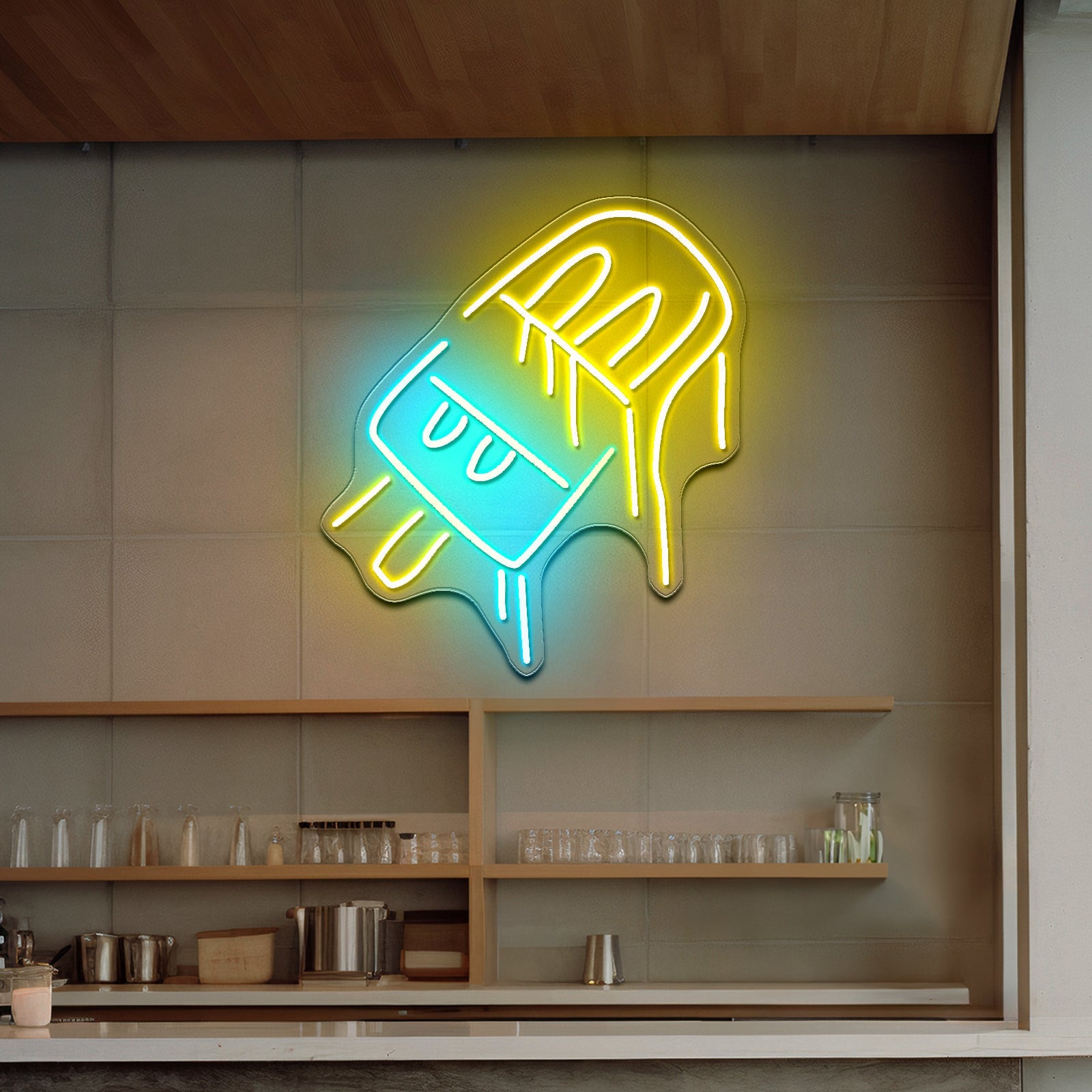 Junkpop Ice Cream Funny Led Neon Signs For Sale - Shineneon