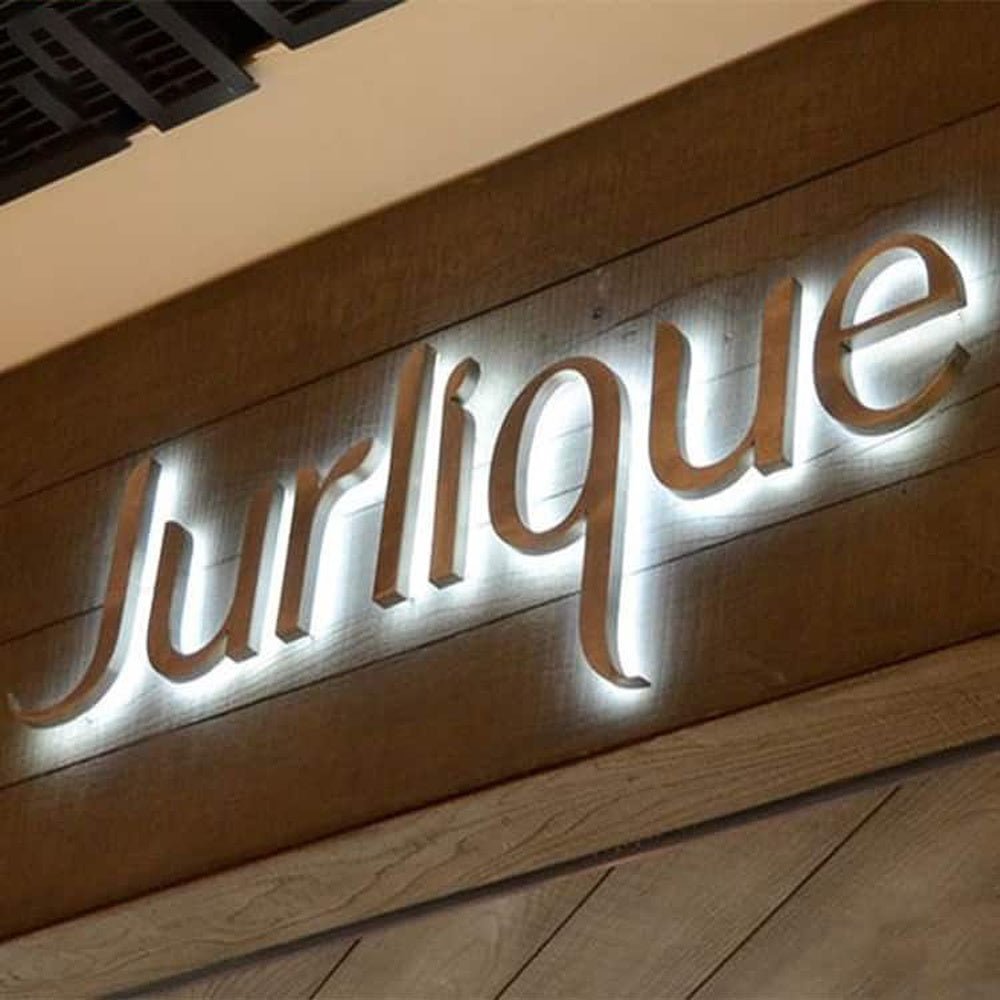 Jurlique 3D Backlit Channel Letters Led Light Sign - Shineneon