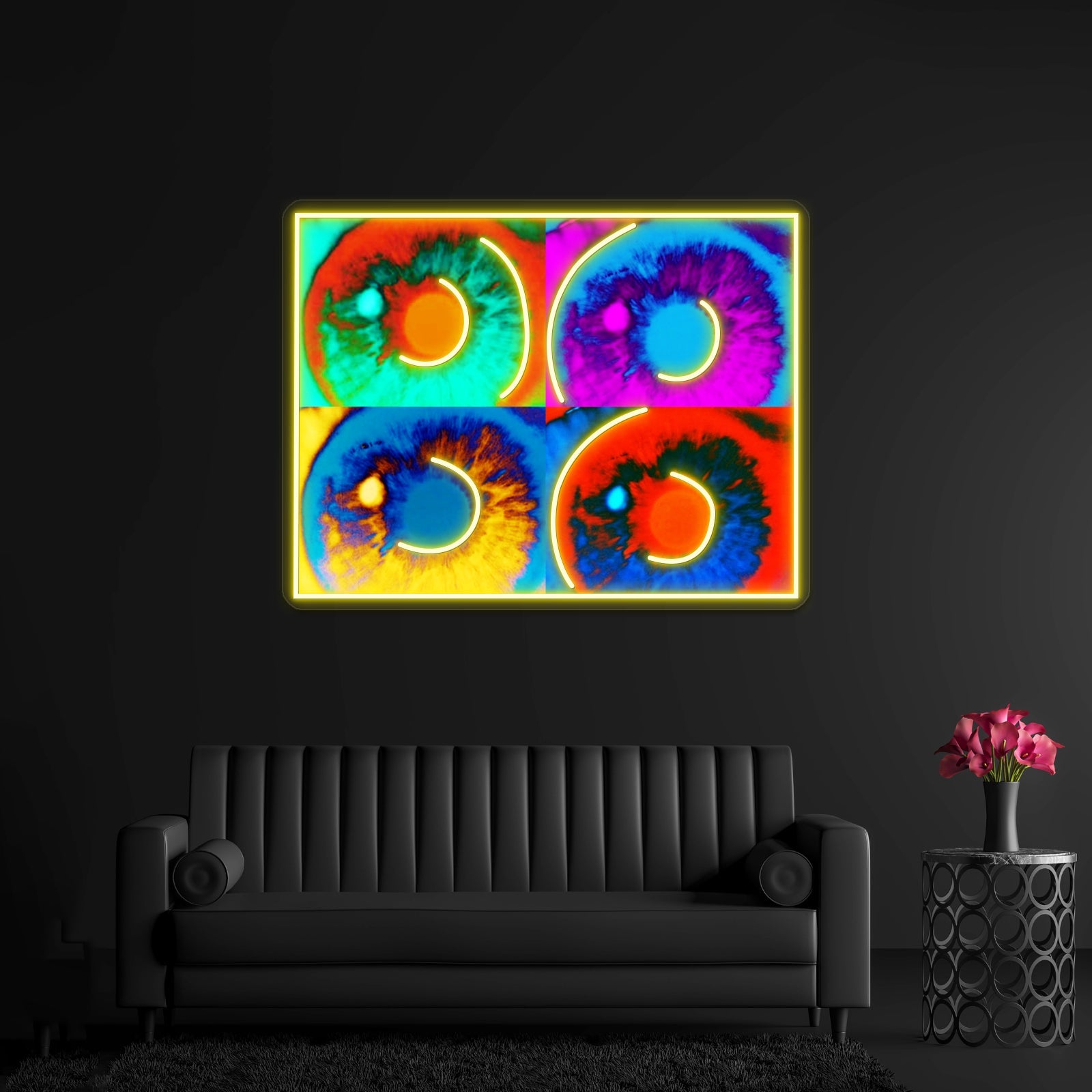 Just A Girl Who Loves Keith Art Urban Artwork Neon Signs For Sale - Shineneon