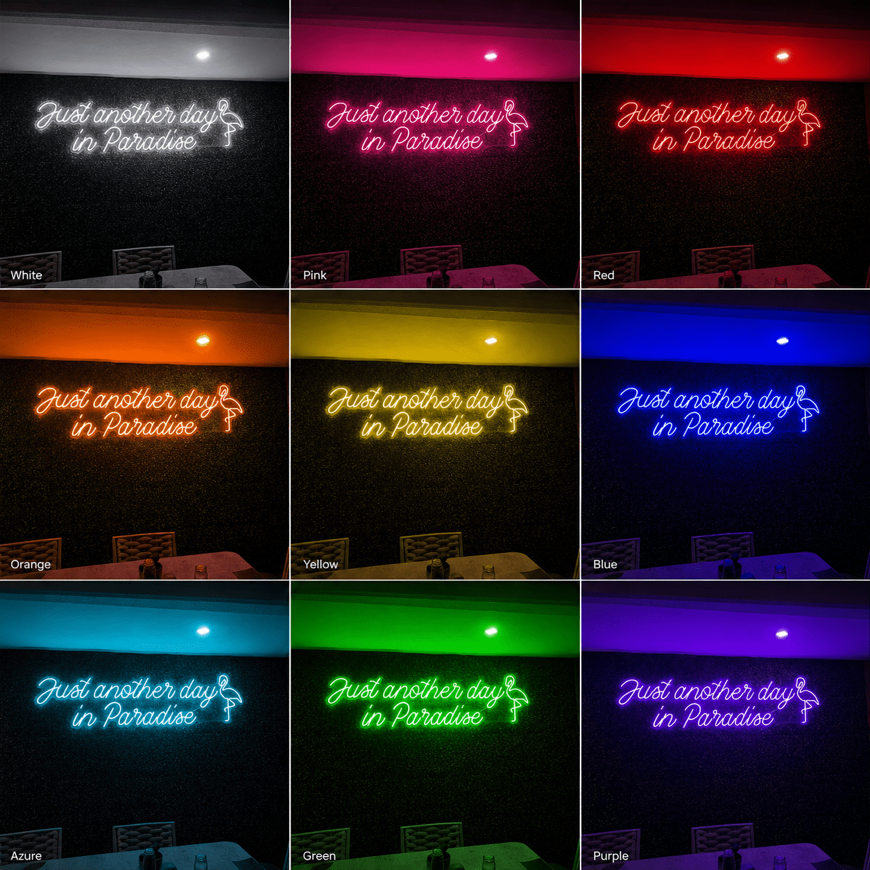 Just Another Day Wall Decor LED Neon Sign - Shineneon