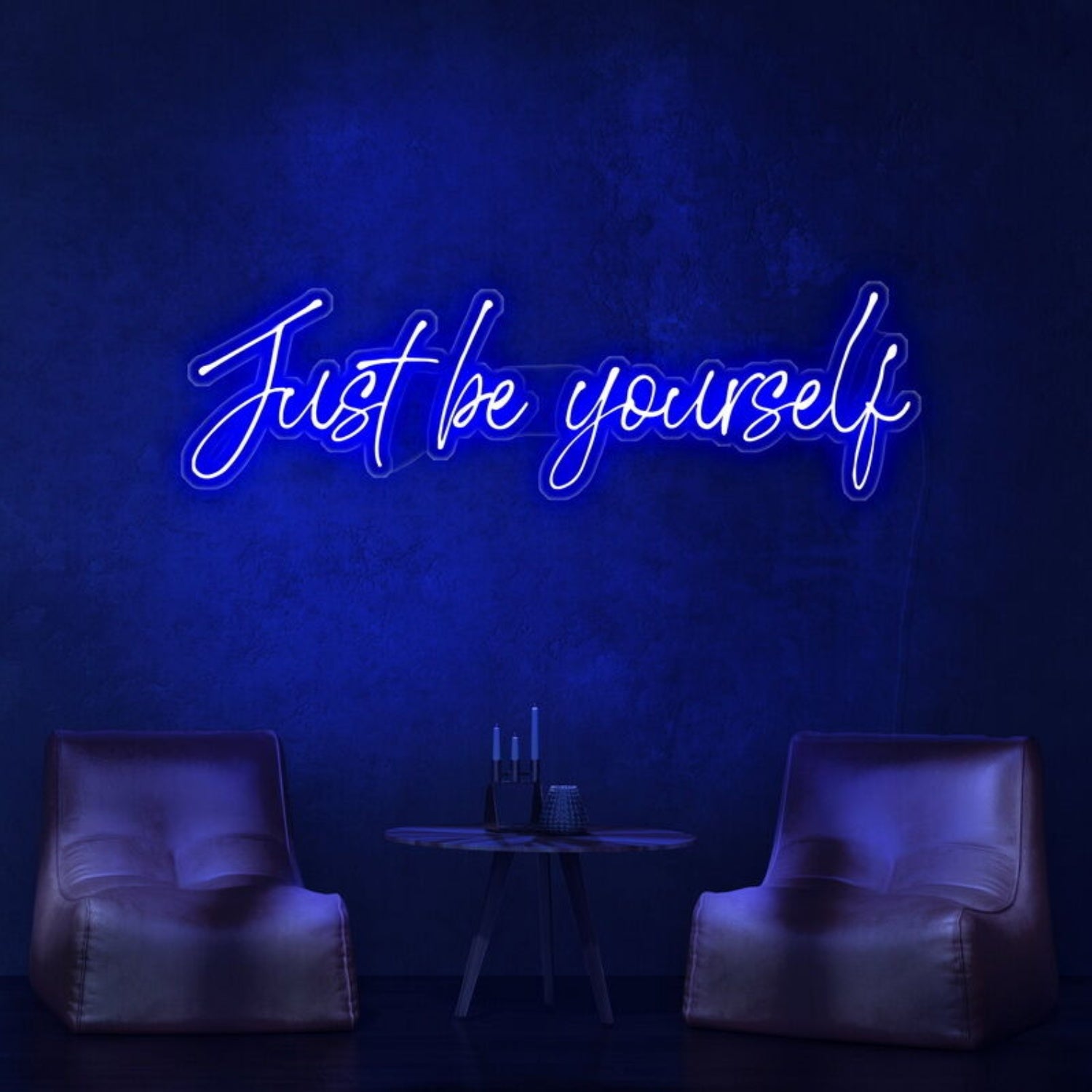 Just Be Yourself Neon Sign For Inspirational And Motivational Spaces | Shineneon