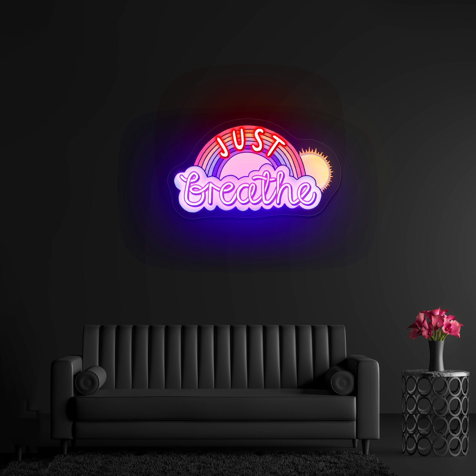 Just One More Chapter Artwork Aesthetic Neon Signs