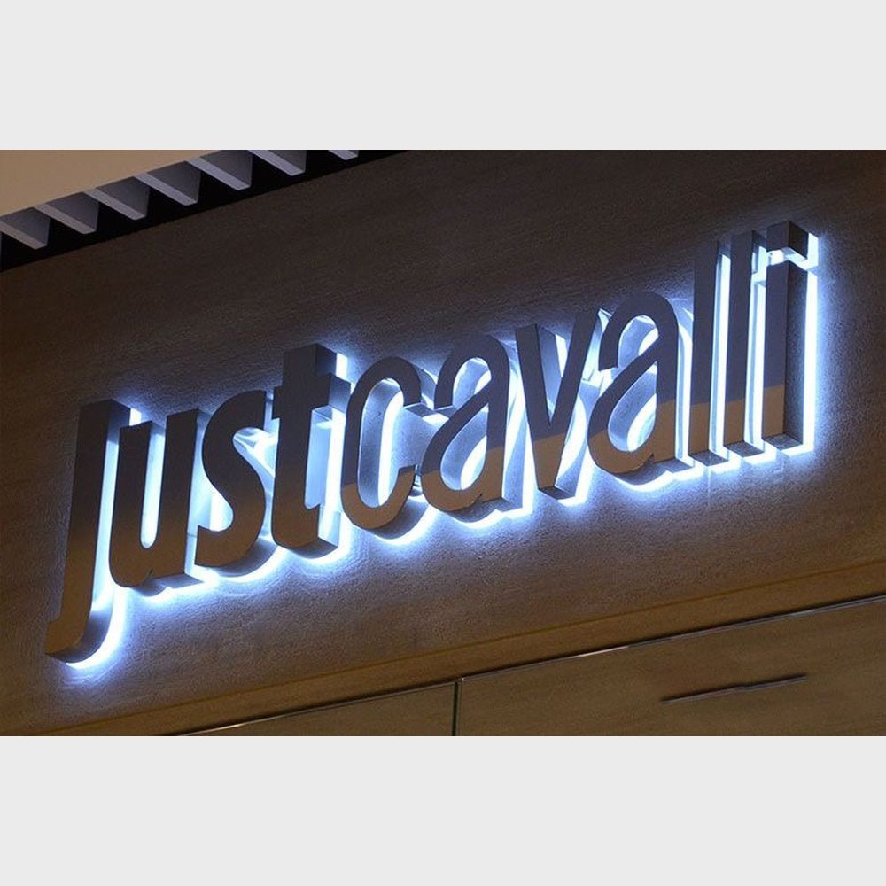 Just Cavalli 3D Backlit Channel Letters Led Light Sign - Shineneon
