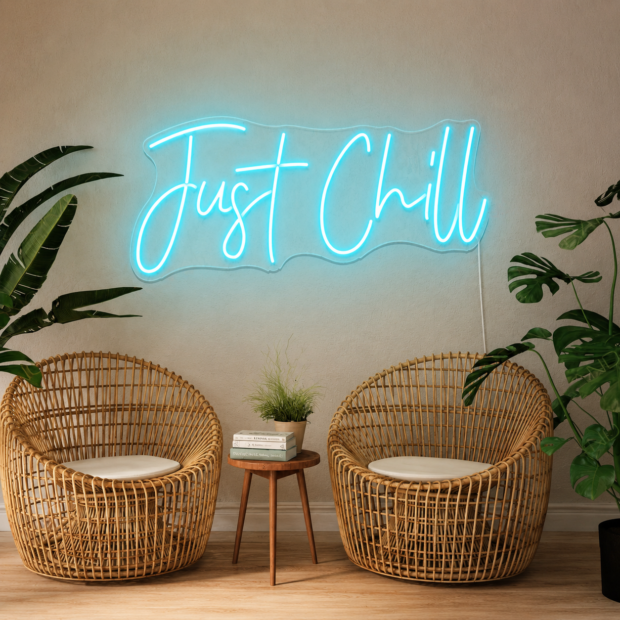 Just Chill Wall Decor LED Neon Sign main product image