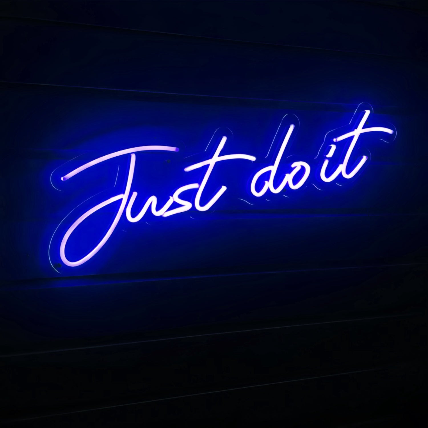 Just Do It Neon Sign Empower Your With Motivation And Action | Shineneon