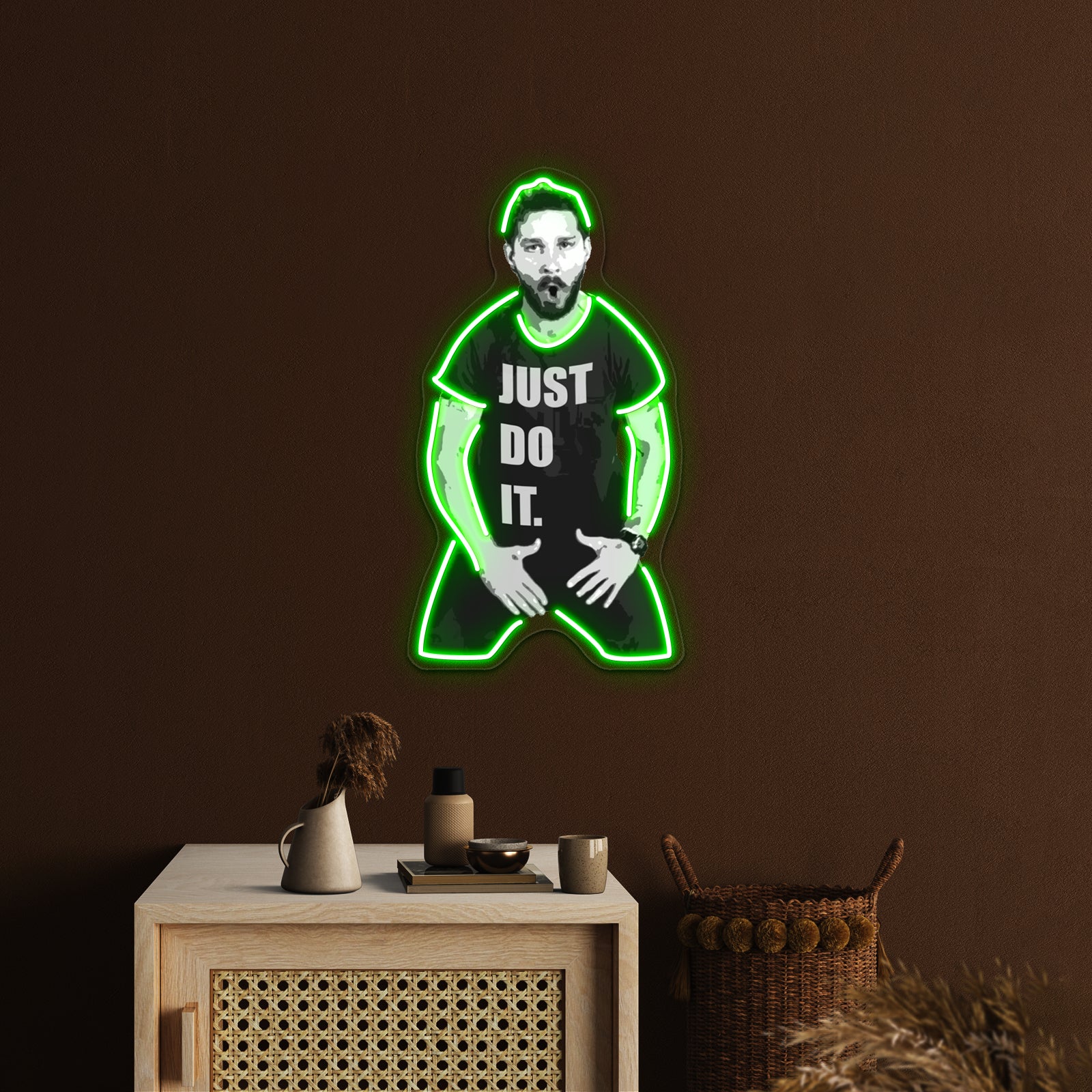 Just Do It Shia Labeouf Artwork Neon Signs For Sale | Shineneon