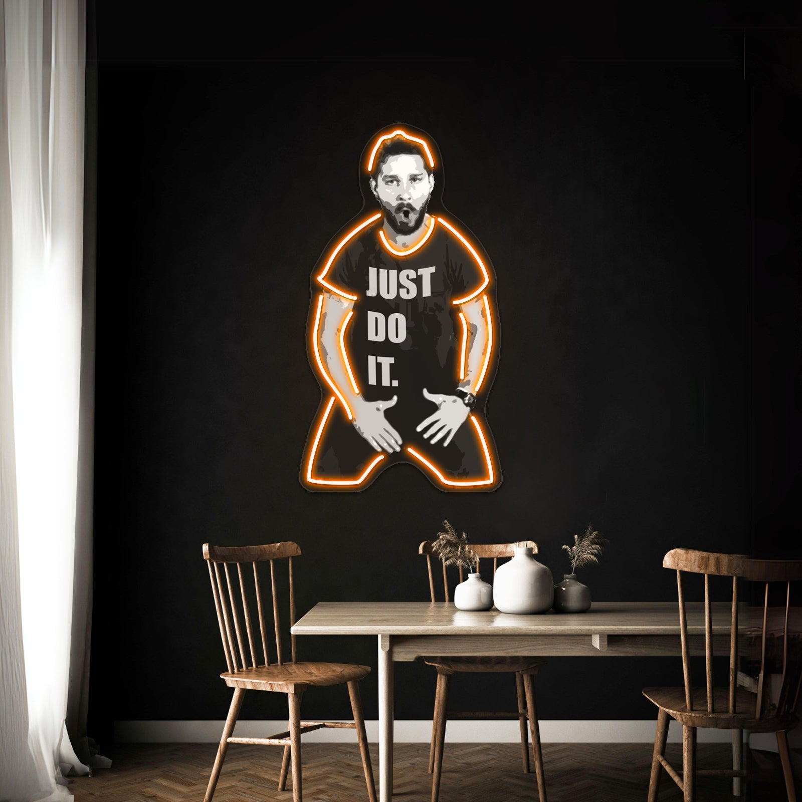 Just Do It Shia Labeouf Artwork Neon Signs For Sale | Shineneon