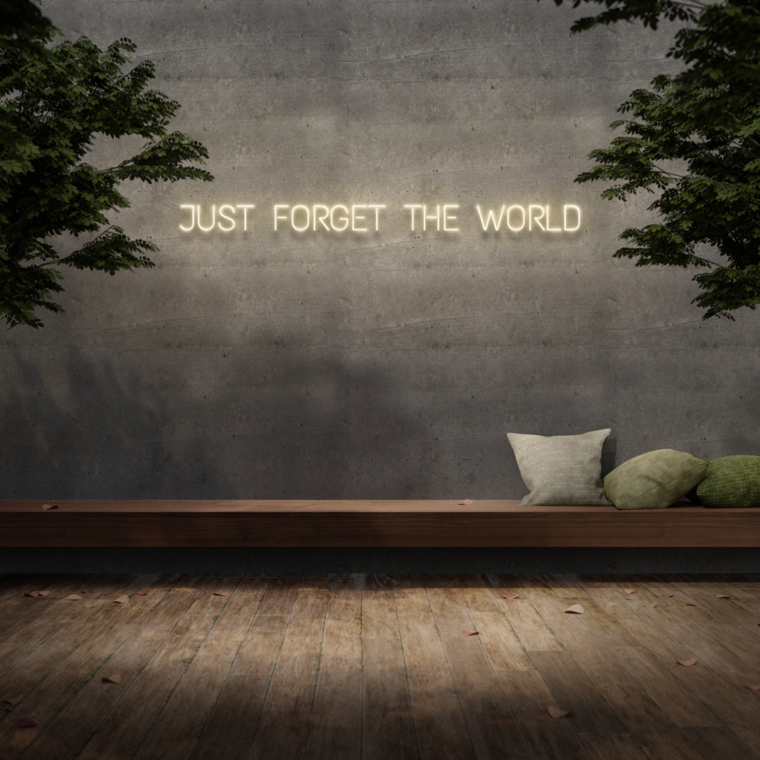 Just Forget The World Neon Sign | Shineneon