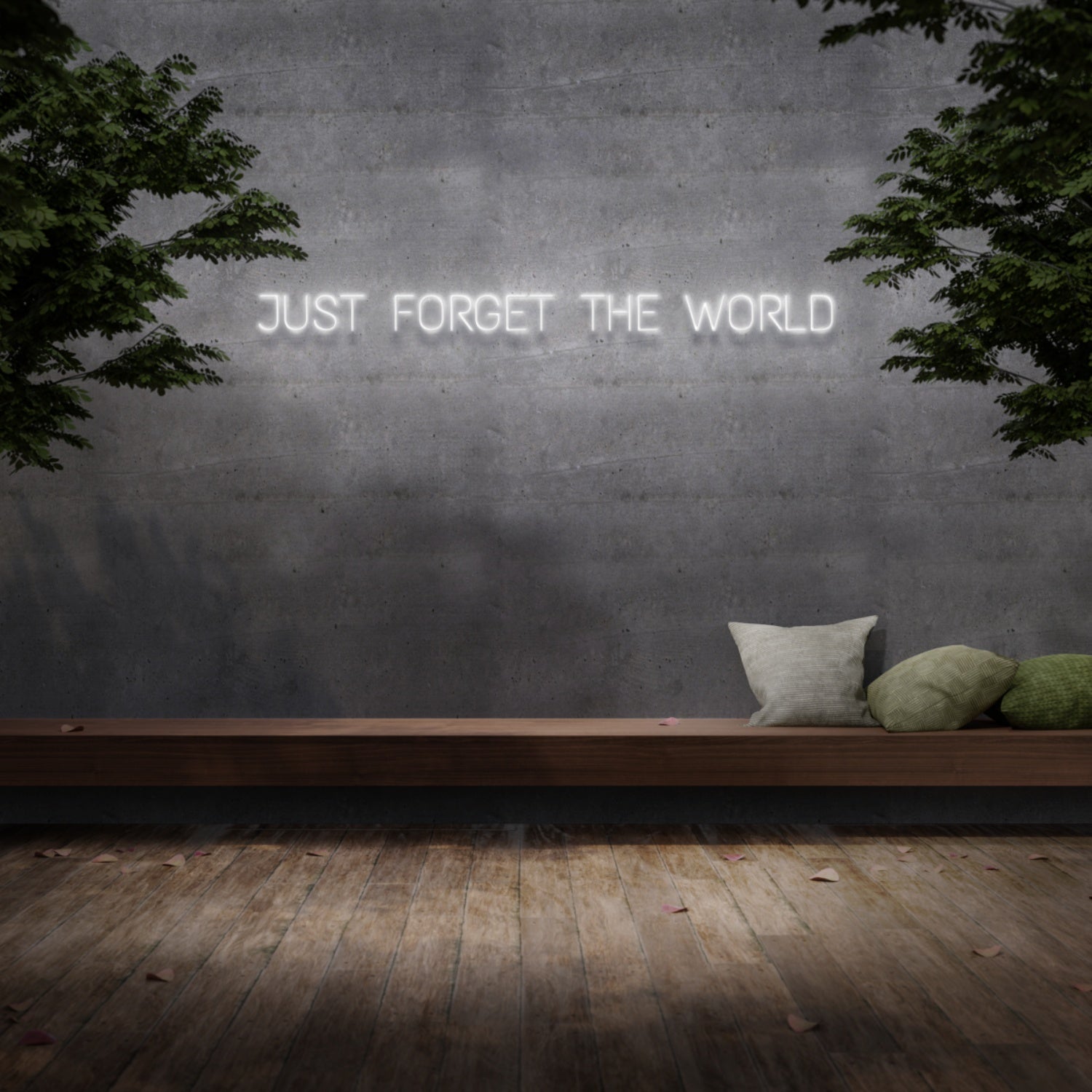 Just Forget The World Neon Sign | Shineneon