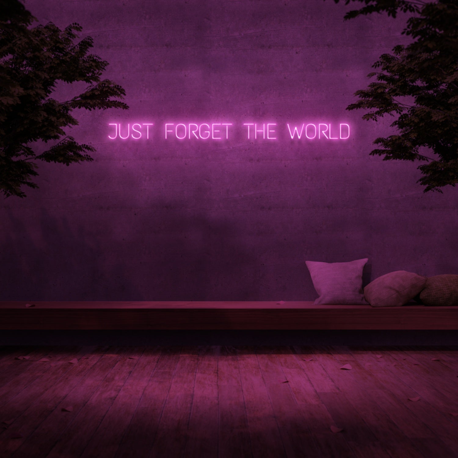 Just Forget The World Neon Sign | Shineneon