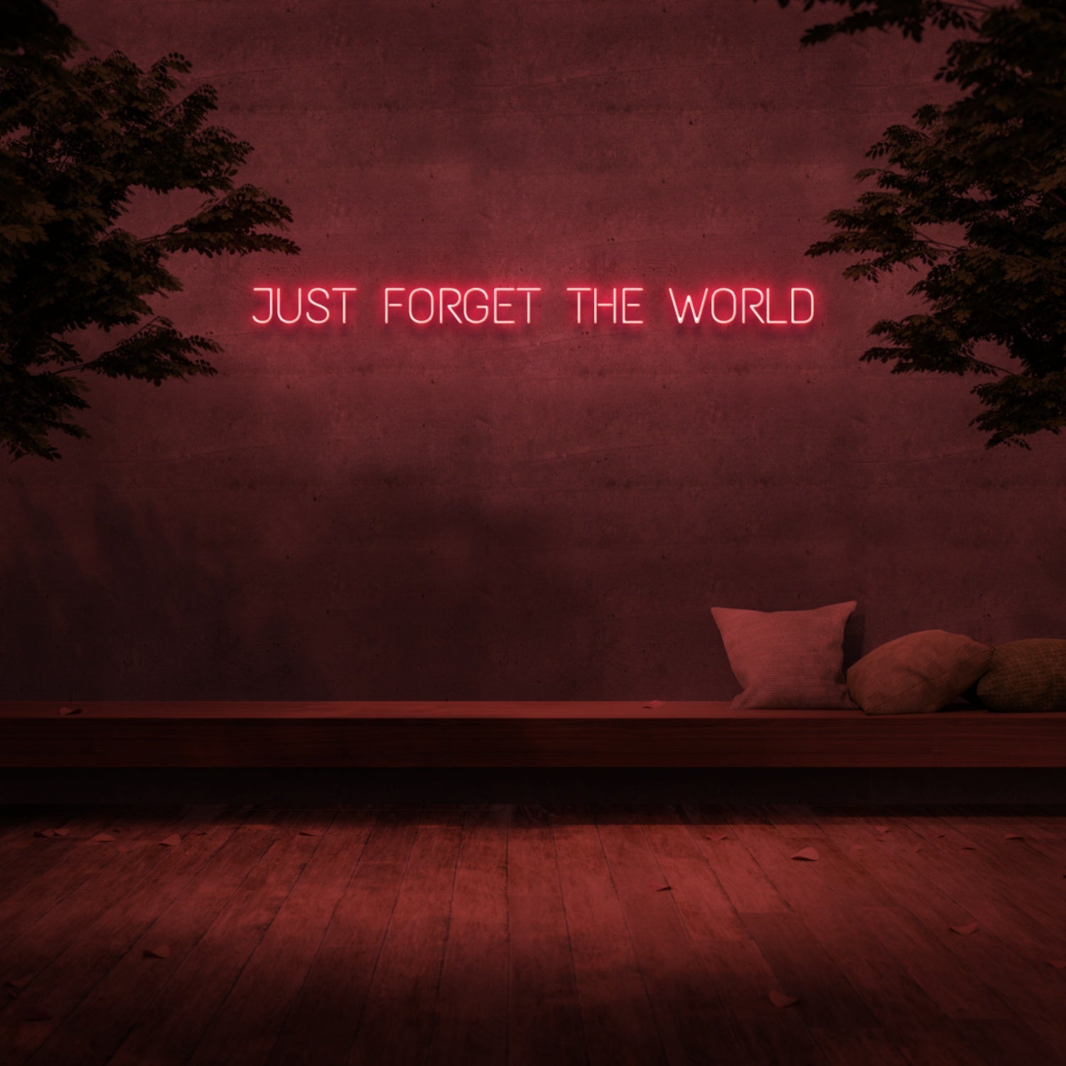 Just Forget The World Neon Sign | Shineneon