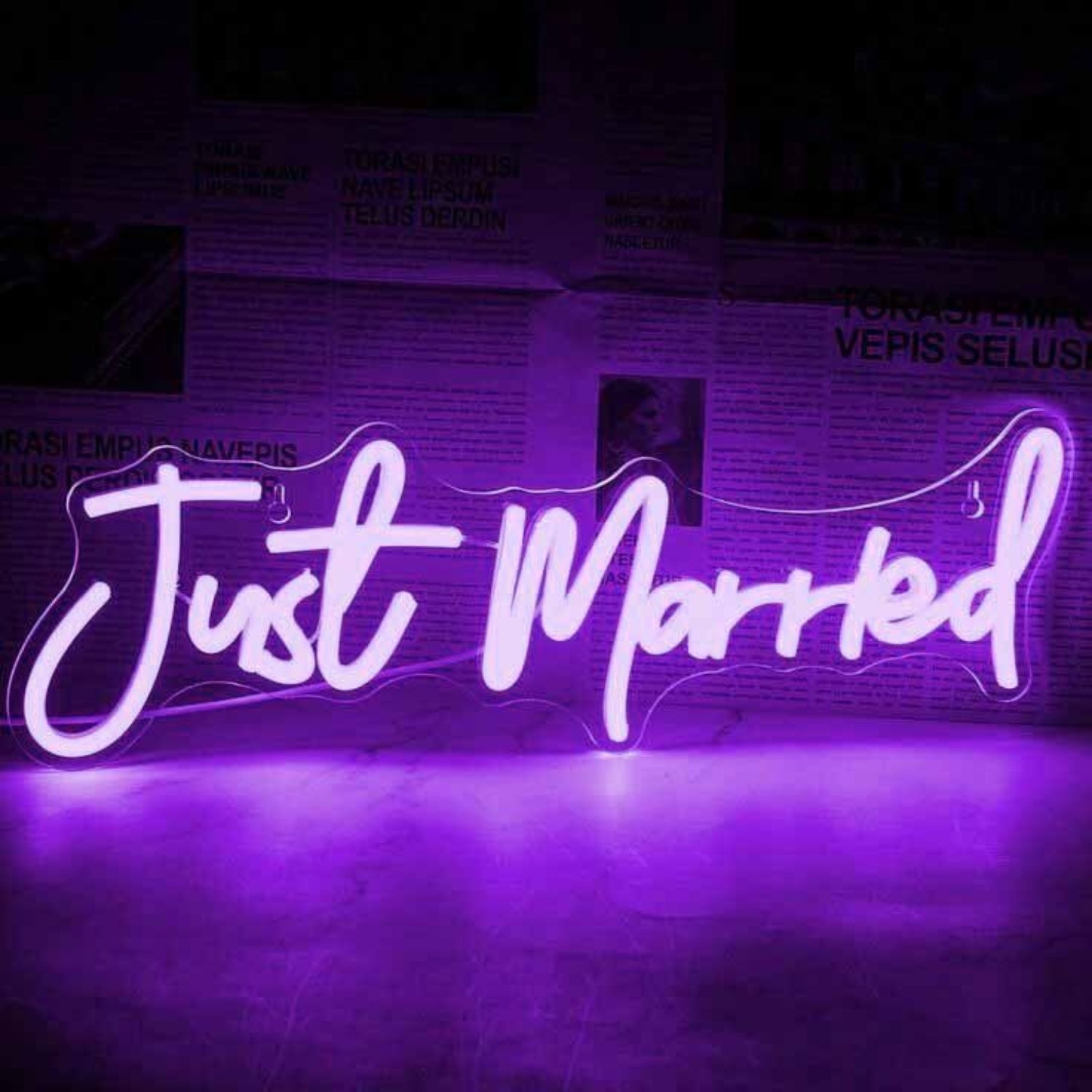 Just Marred Neon Sign | Shineneon