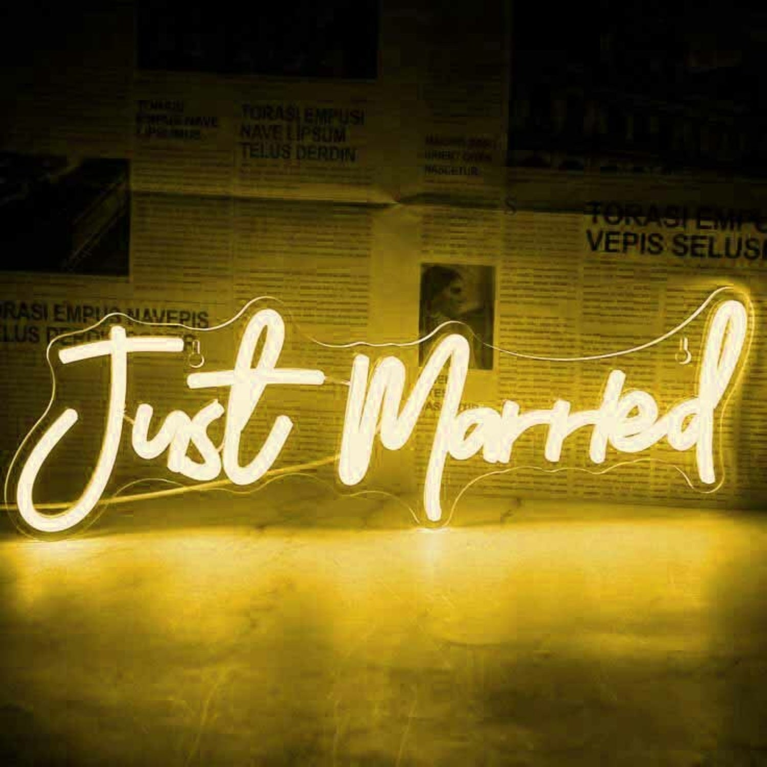 Just Marred Neon Sign | Shineneon