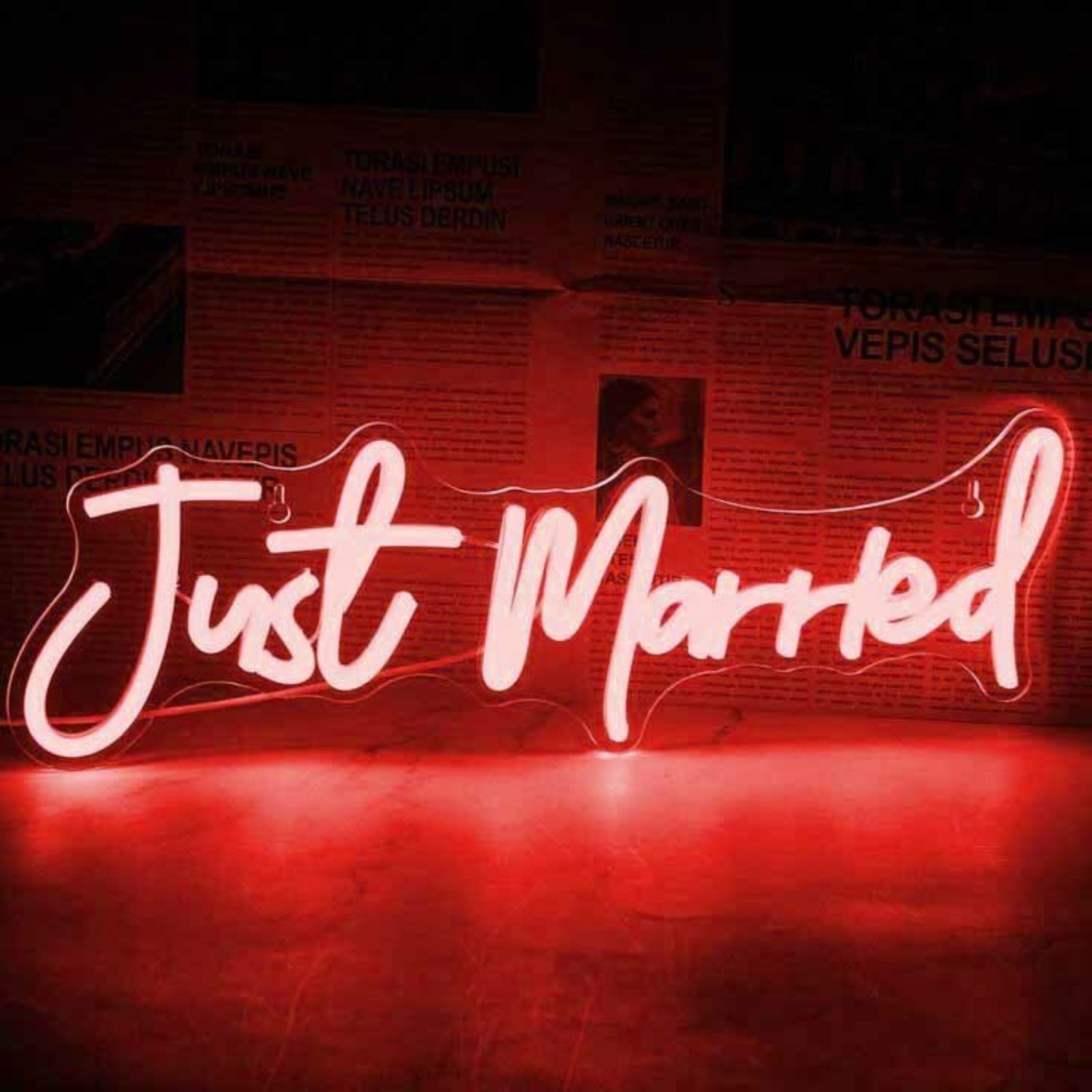 Just Marred Neon Sign | Shineneon