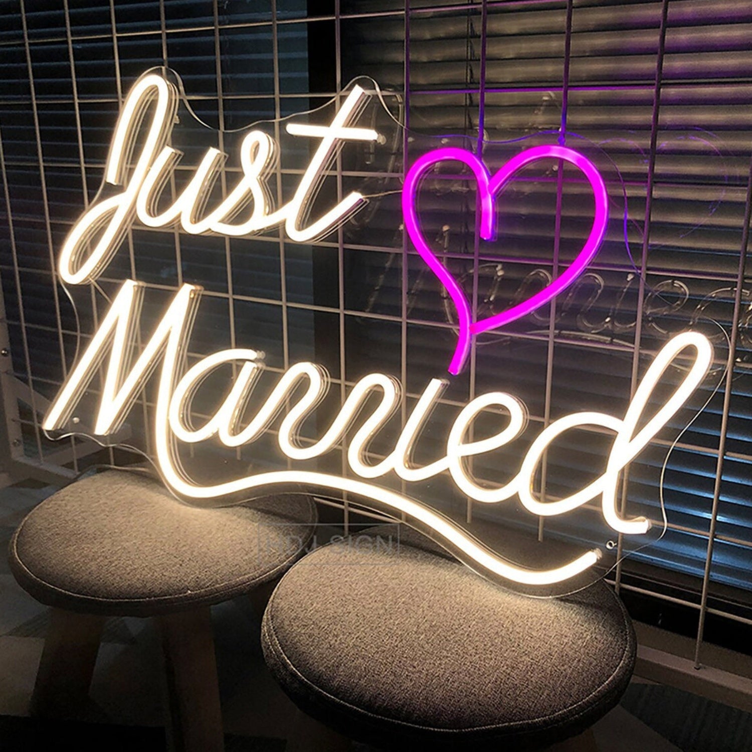 Just Married Led Neon Light Sign | Shineneon