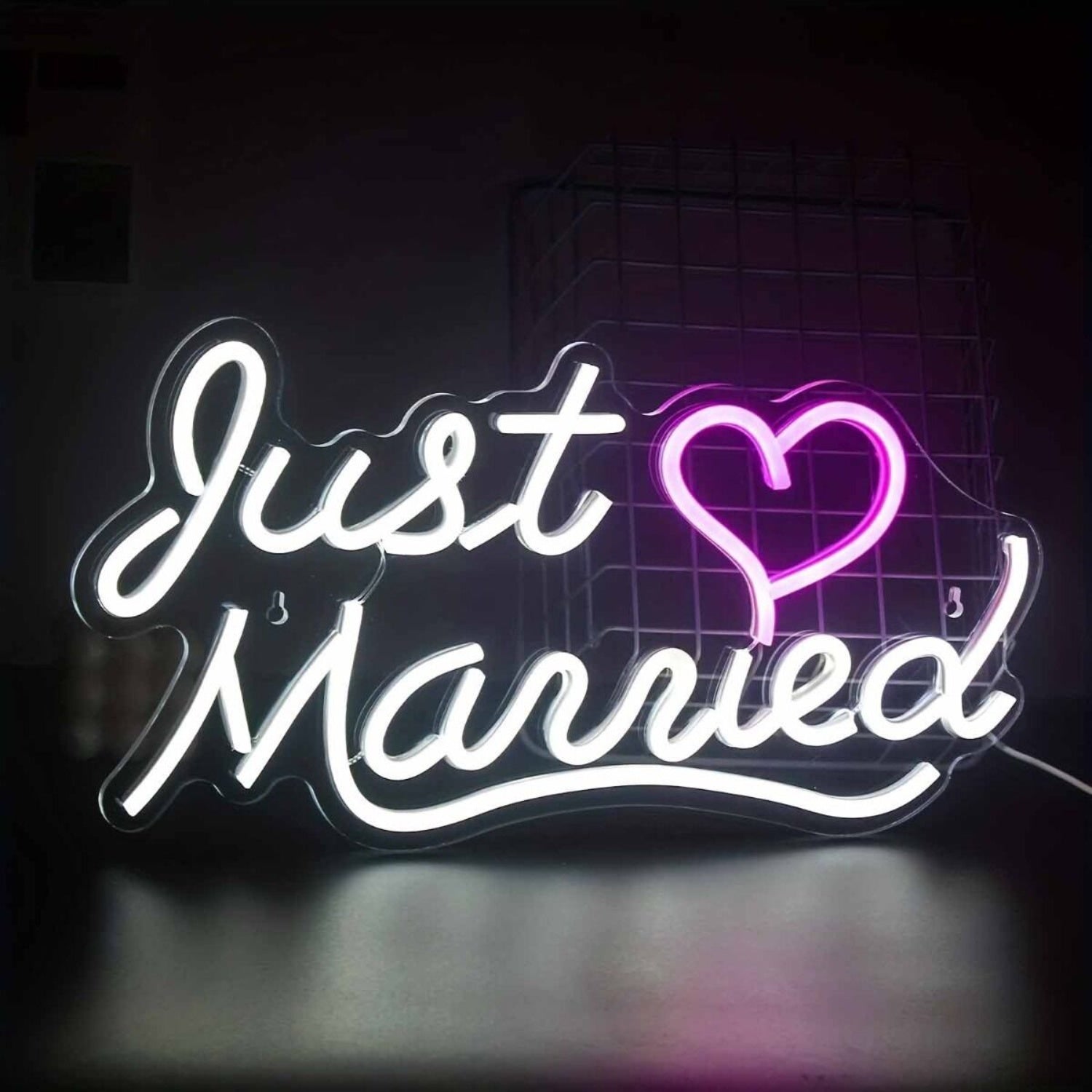 Just Married Led Neon Sign | Shineneon
