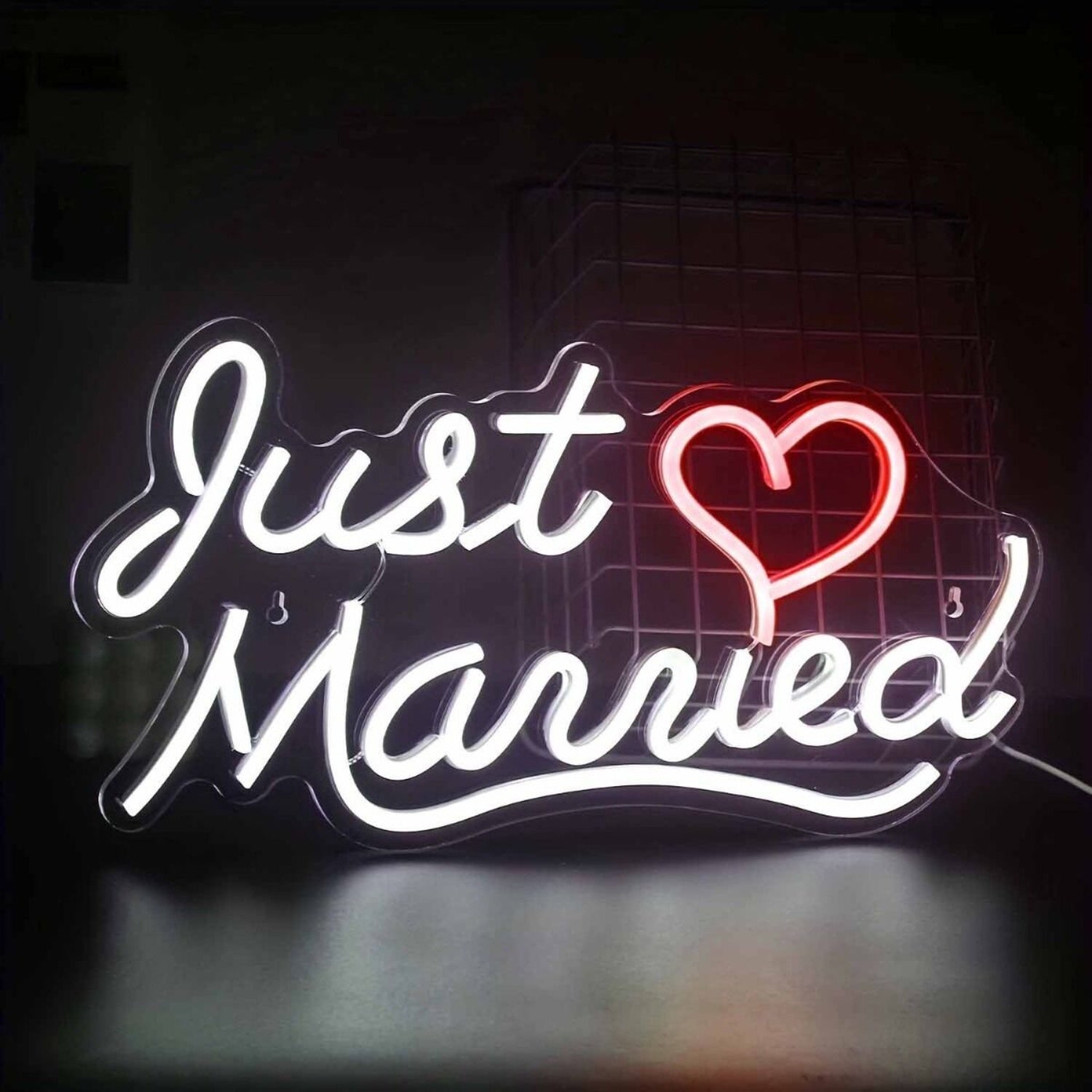 Just Married Led Neon Sign | Shineneon