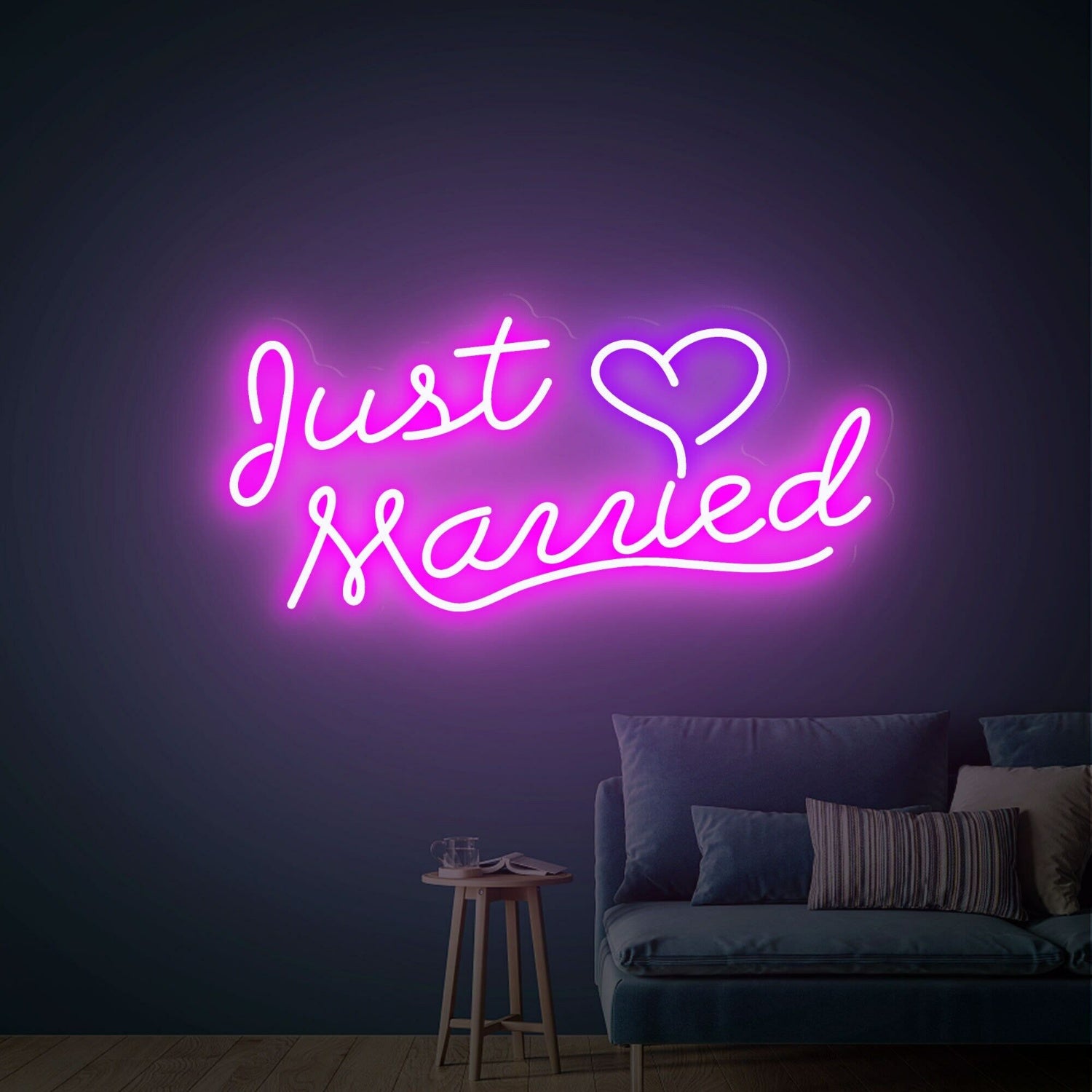 Just Married Led Neon Sign For Romantic Celebrations | Shineneon