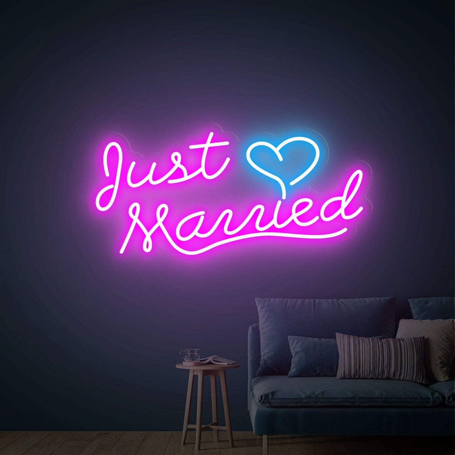 Just Married Led Neon Sign For Romantic Celebrations | Shineneon