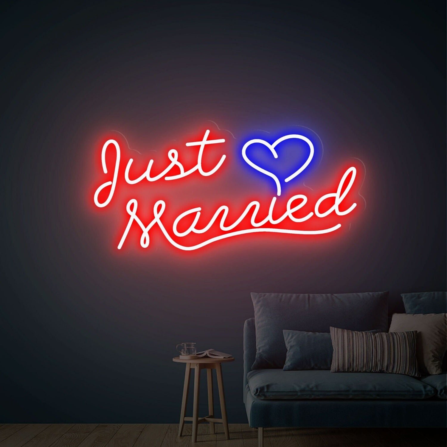 Just Married Led Neon Sign For Romantic Celebrations | Shineneon