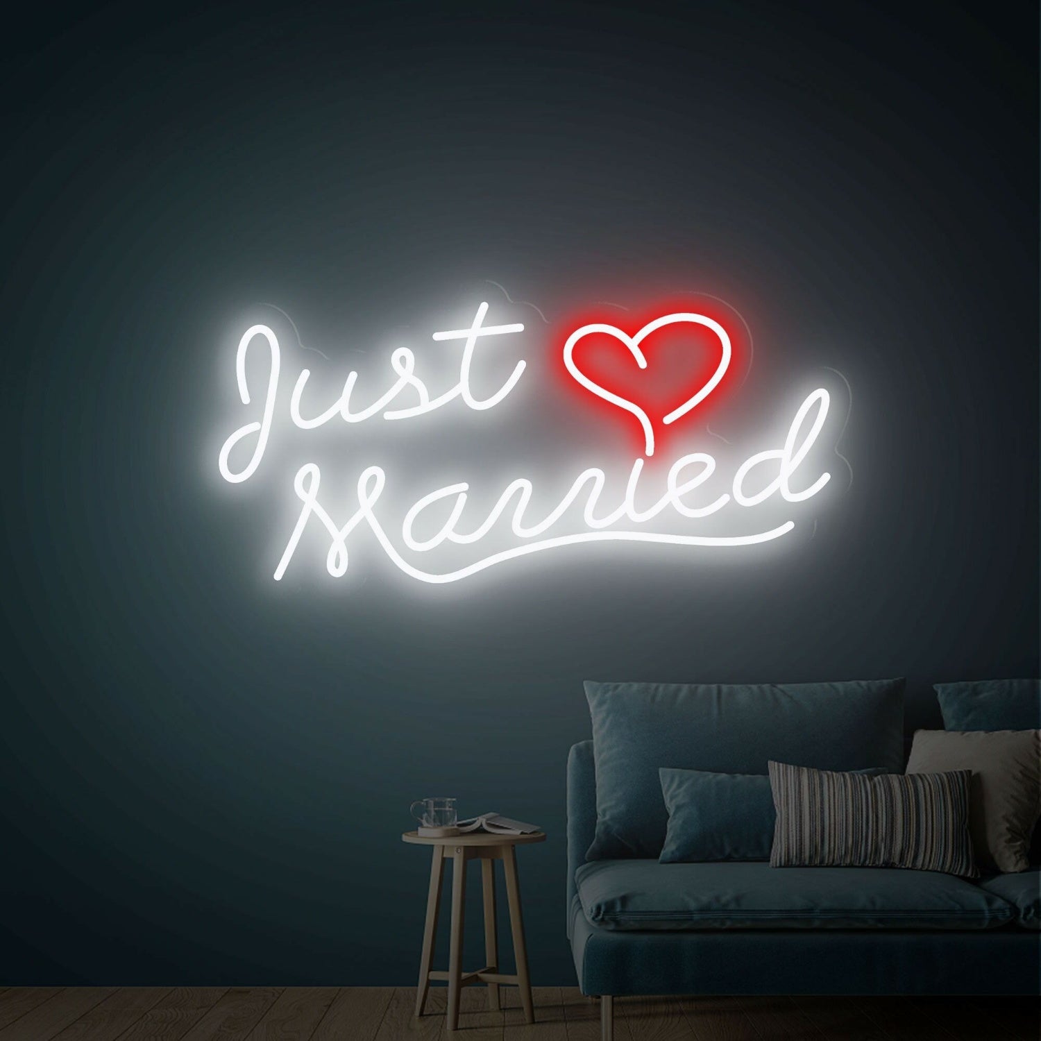 Just Married Led Neon Sign For Romantic Celebrations | Shineneon