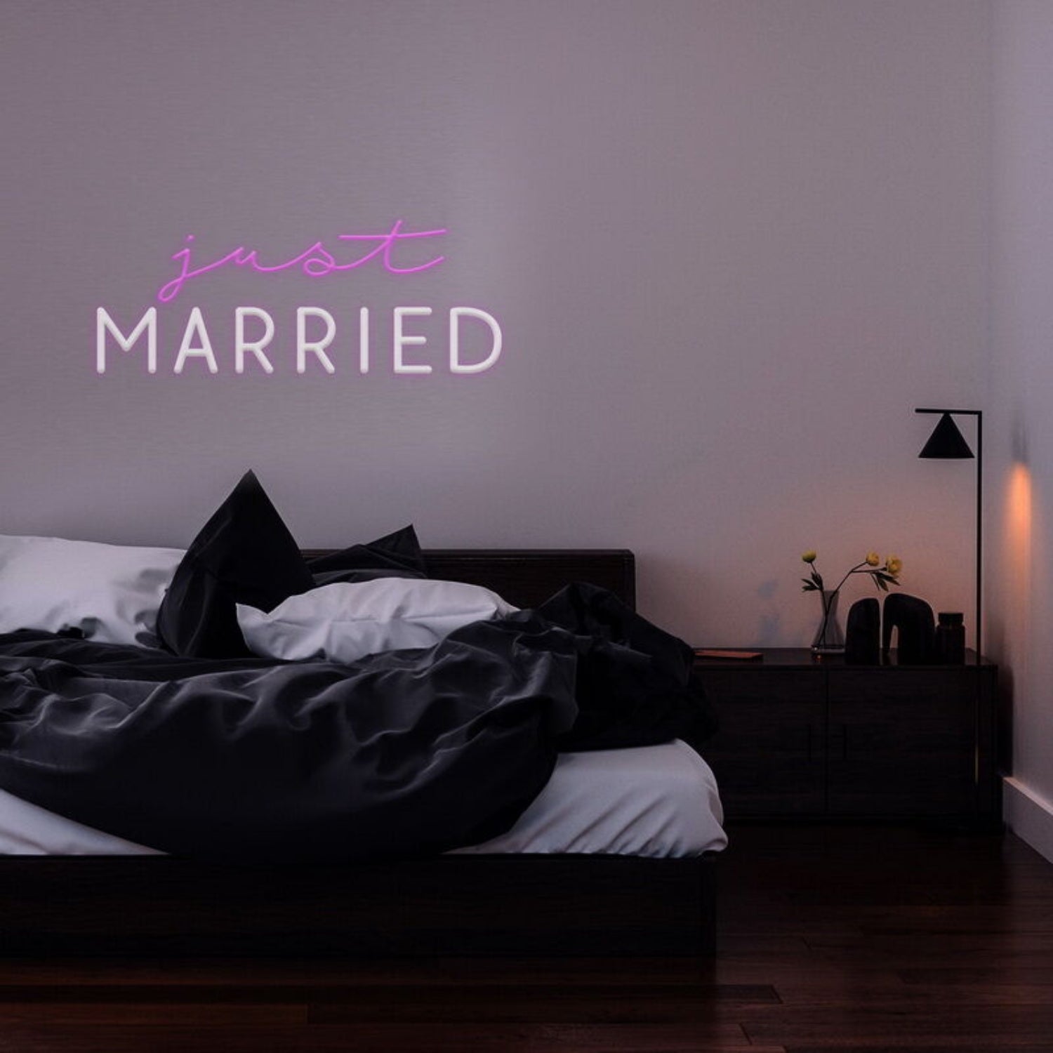 Just Married Neon Sign Celebrate Your Special Day With This Sign | Shineneon