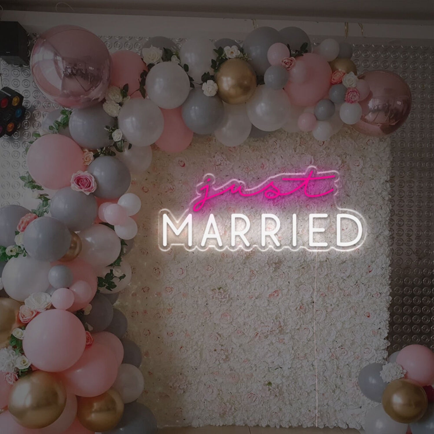 Just Marrired Led Neon Sign | Shineneon