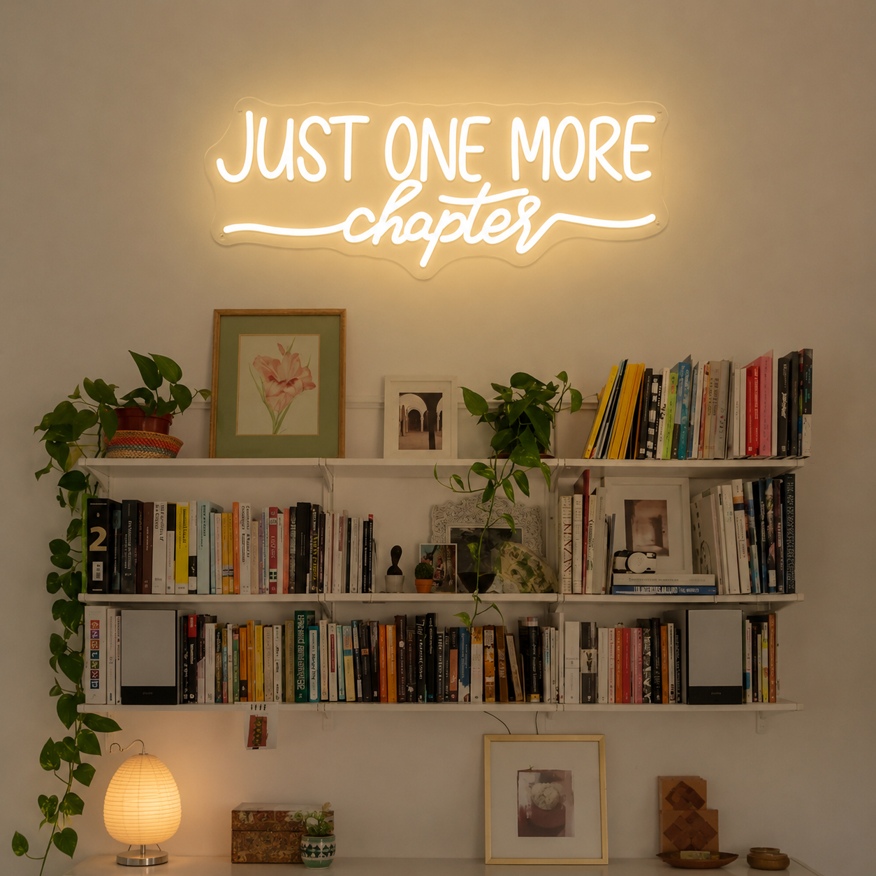 Just One More Copies Wall Decor LED Neon Sign - 01 Original Product Image