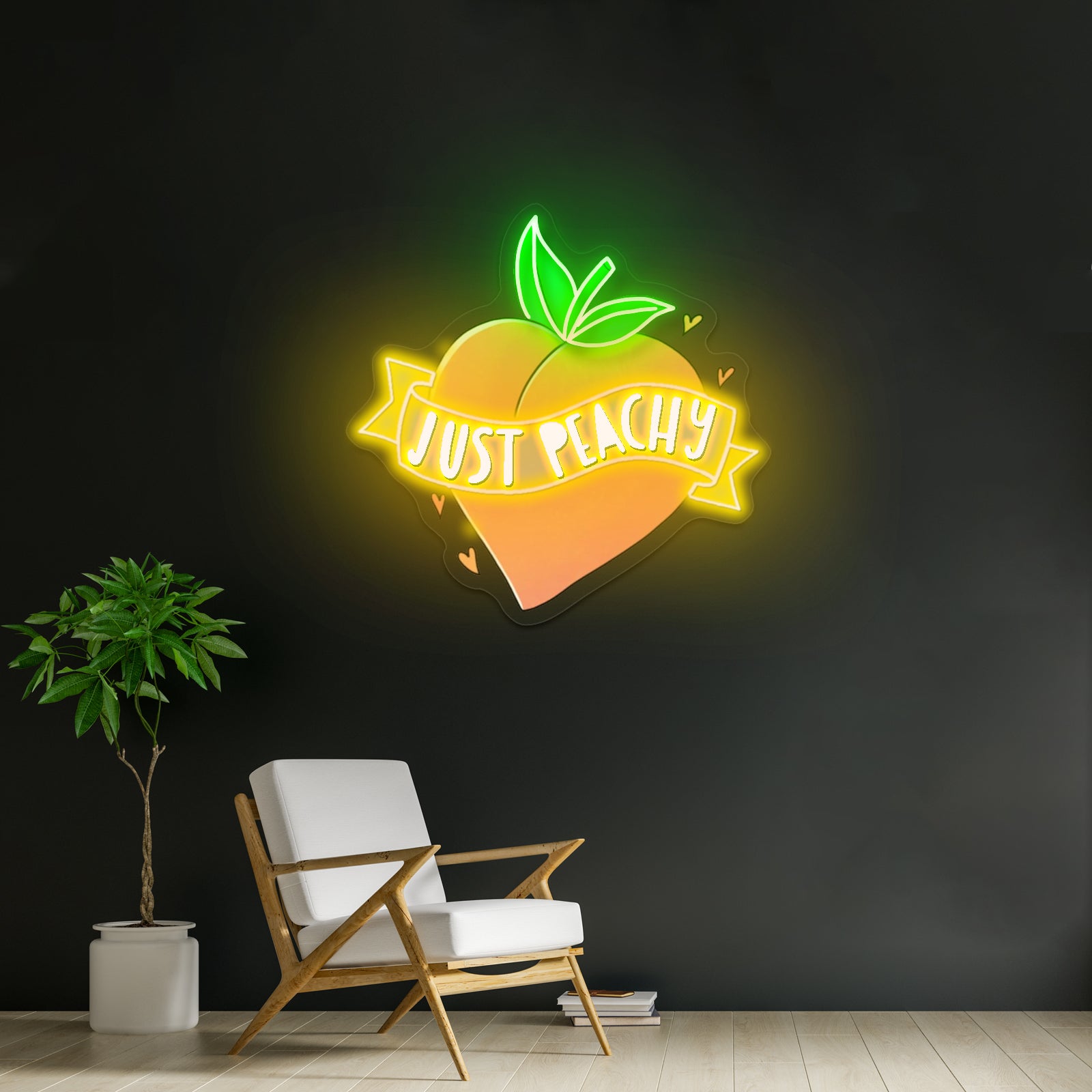 Just Peachy Mental Health Artwork Wall Art