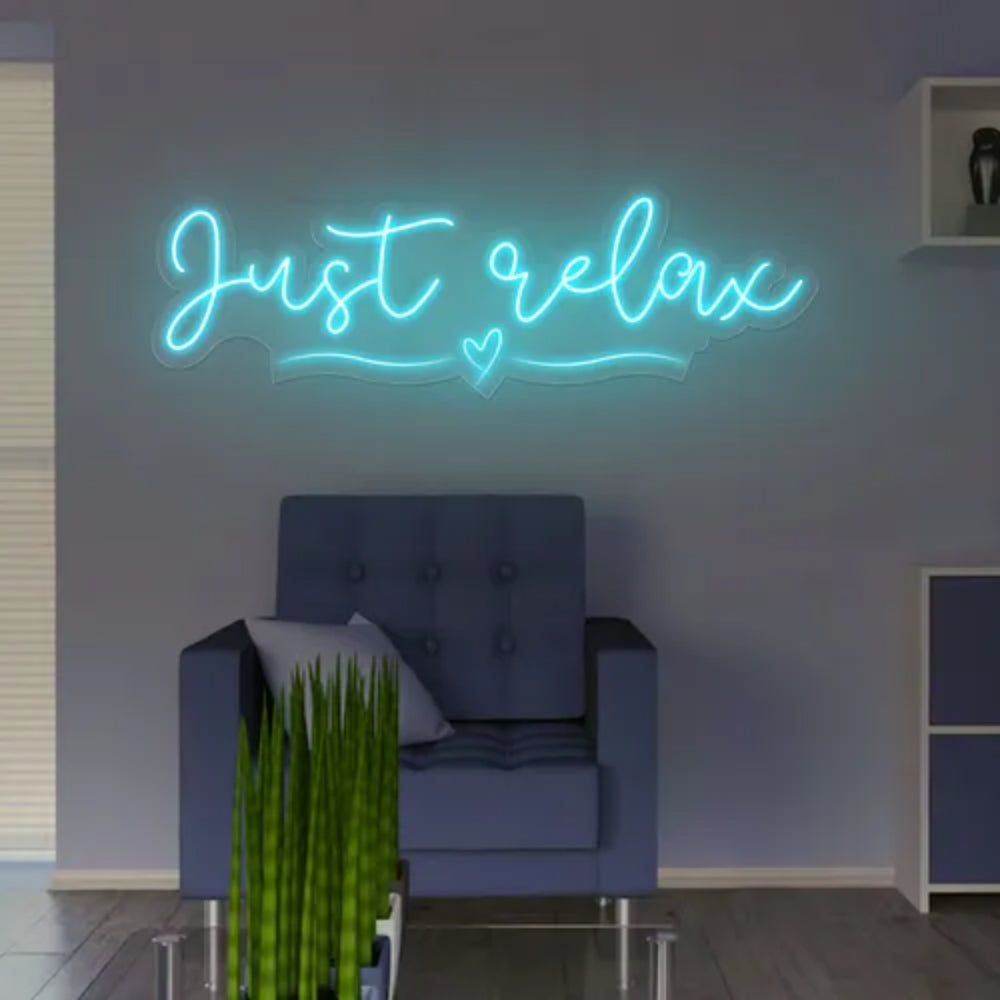 Just Relax Led Neon Sign | Shineneon