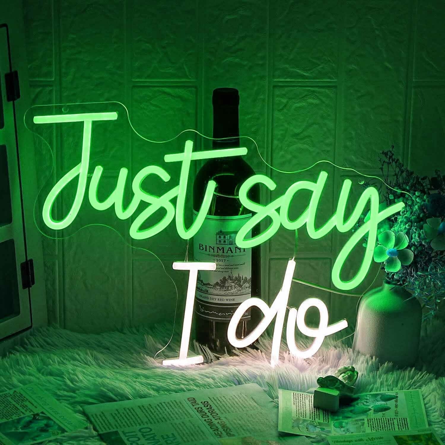 Just Say I Do Neon Light | Shineneon