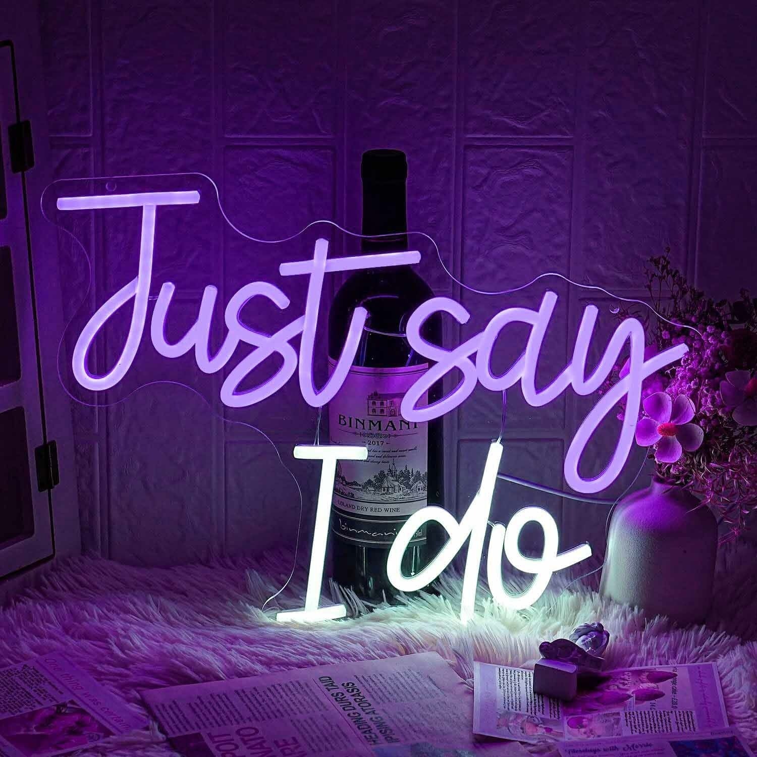 Just Say I Do Neon Light | Shineneon