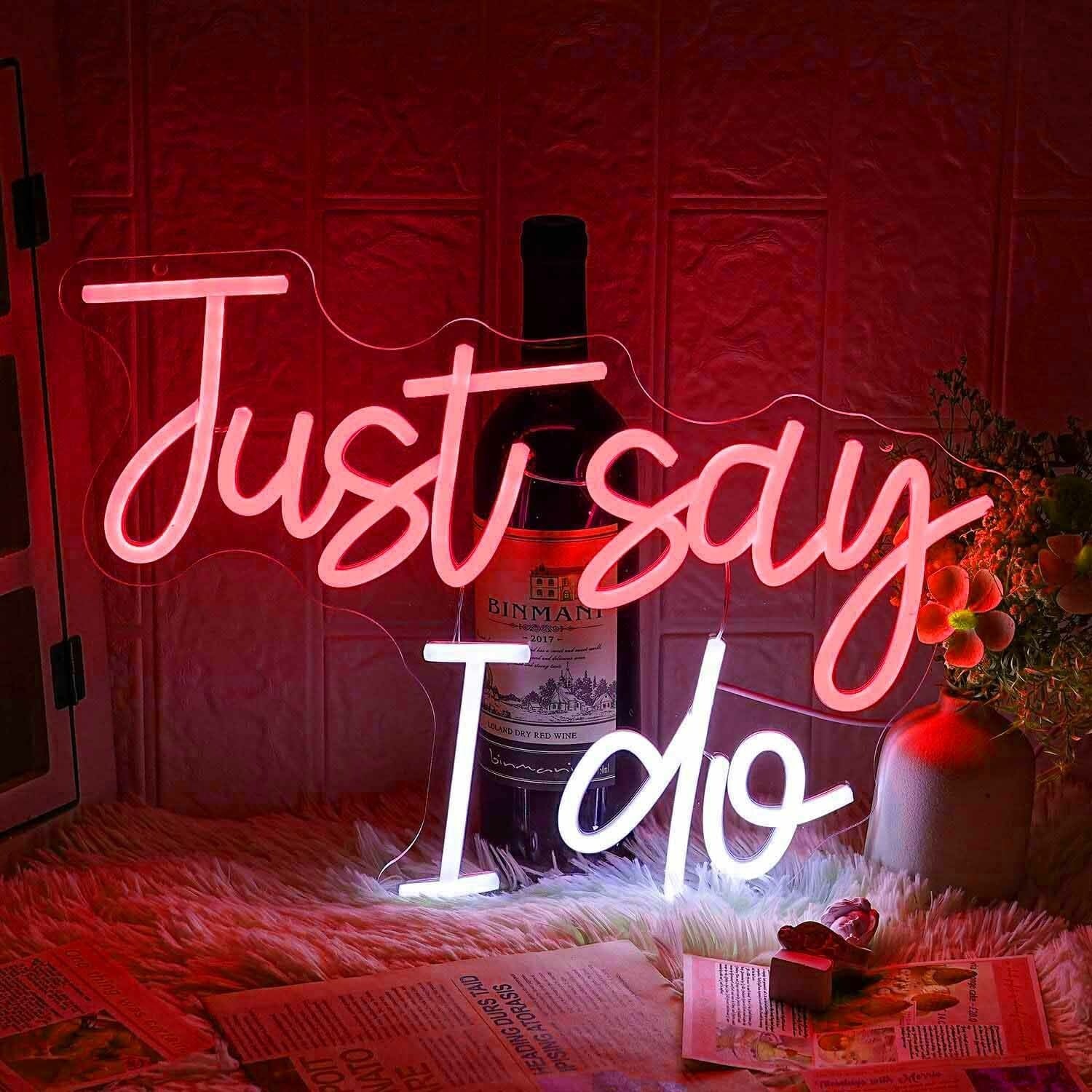 Just Say I Do Neon Light | Shineneon