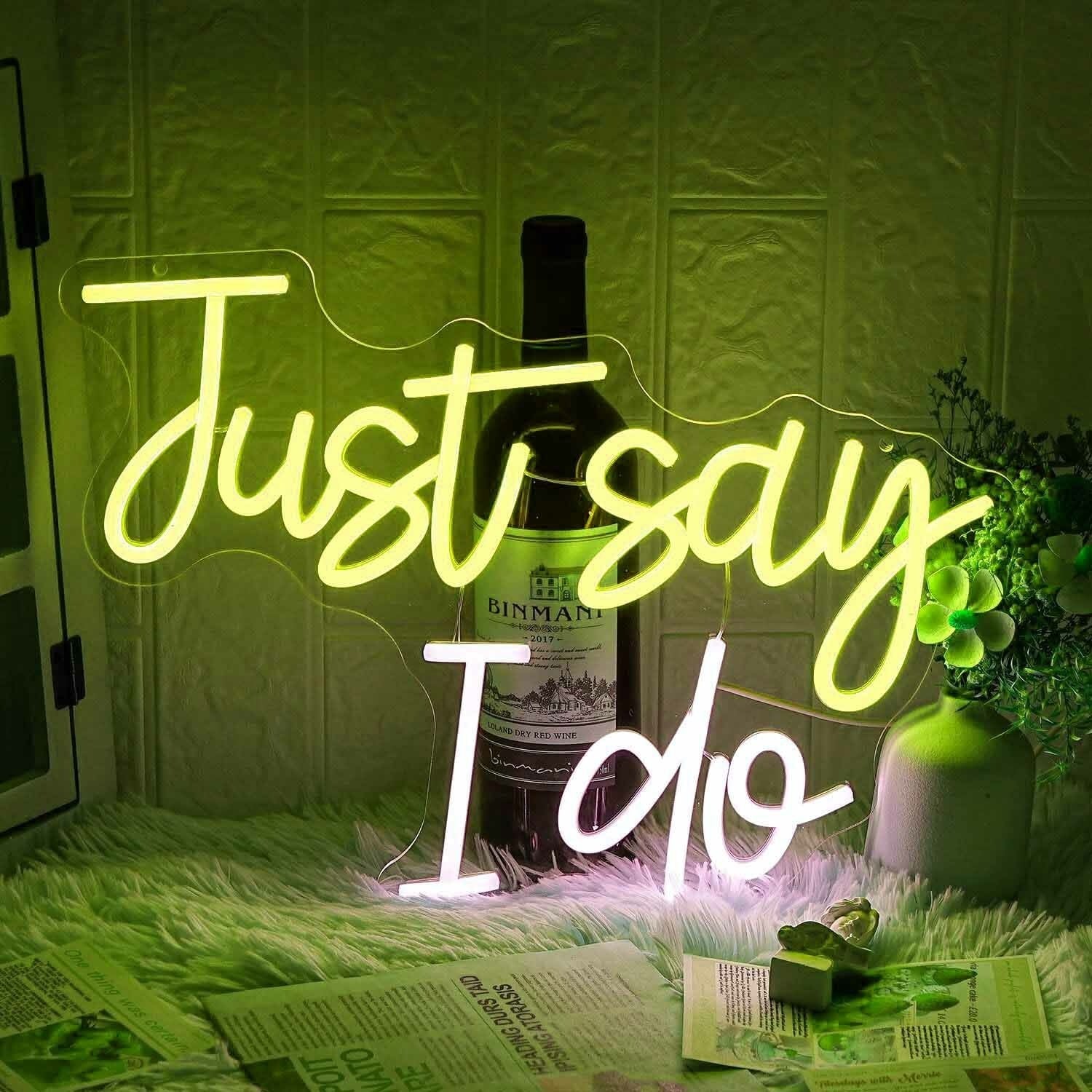 Just Say I Do Neon Light | Shineneon