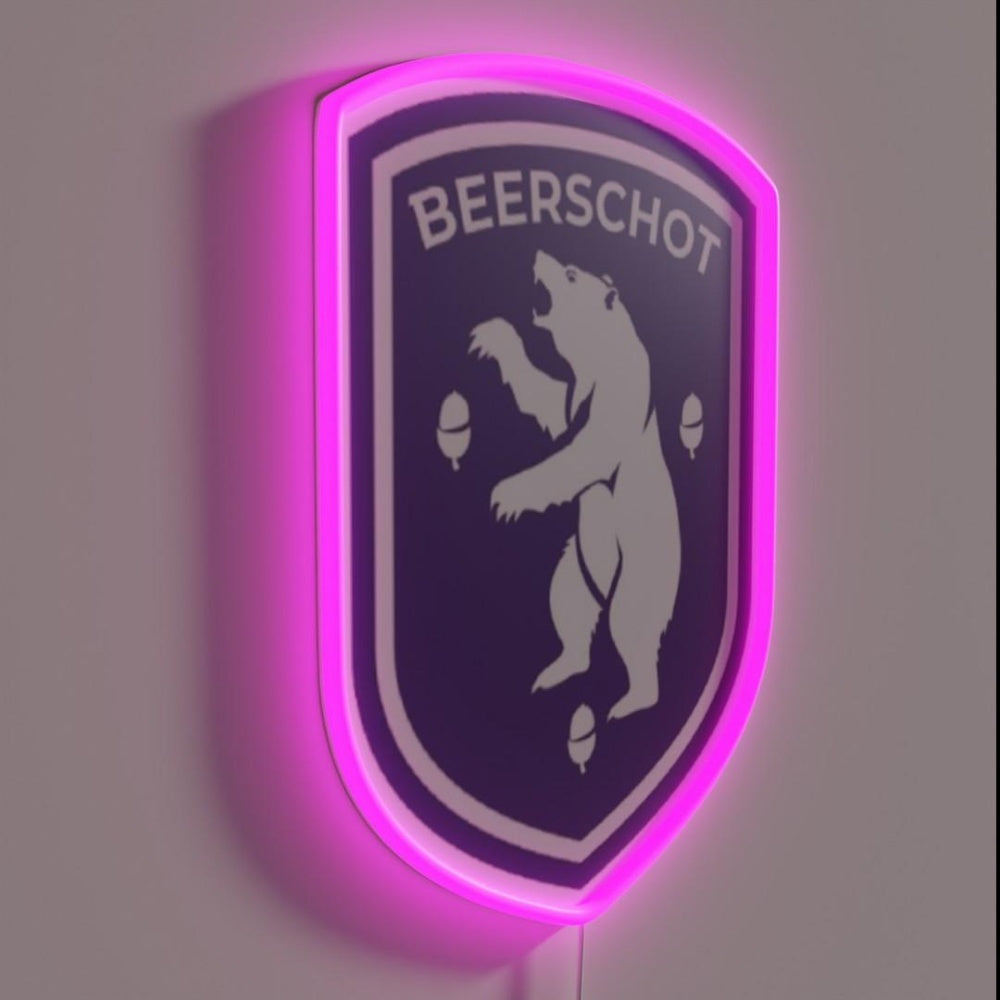 K Beerschot Va Rgb Led Neon Sign - LED neon sign close-up detail