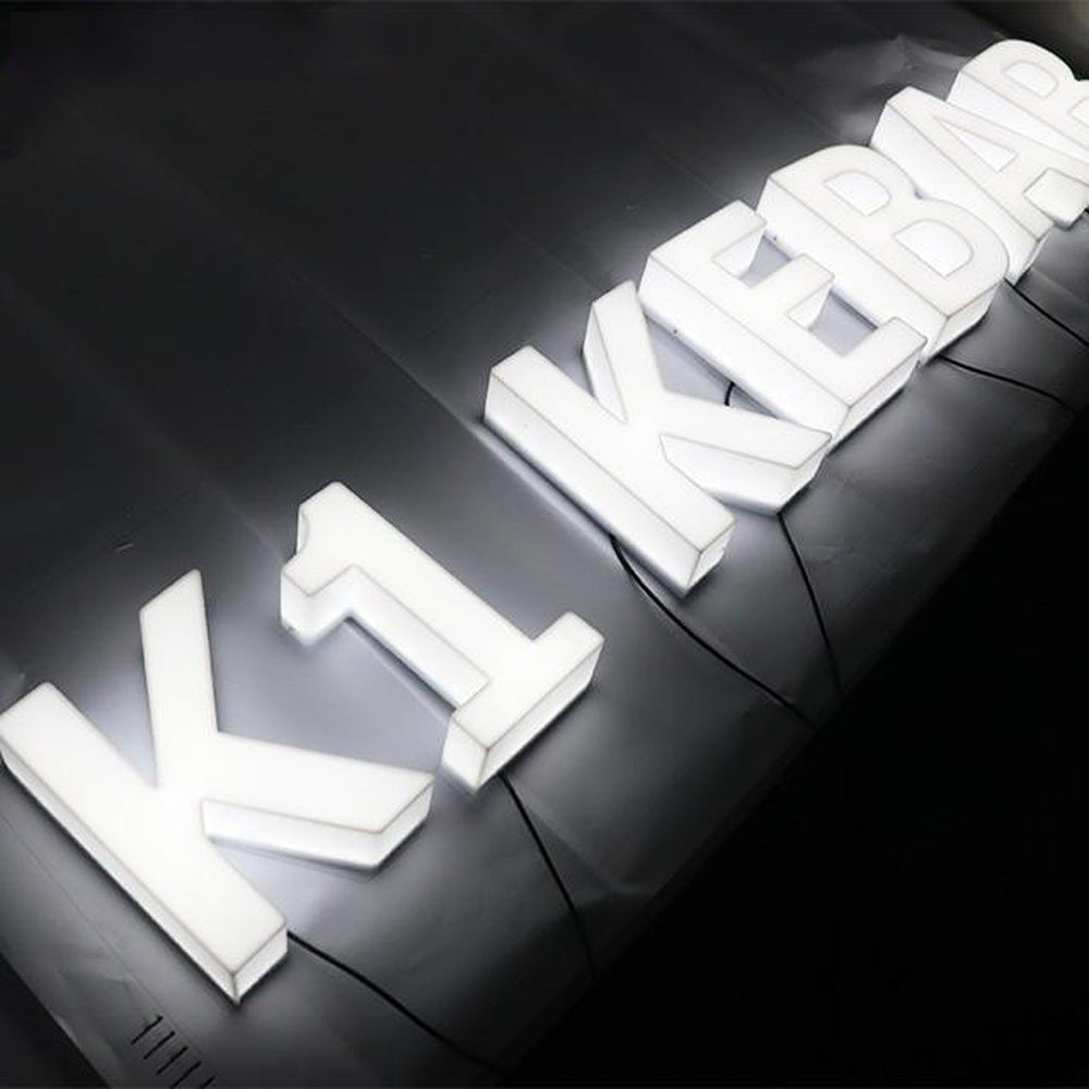 K1 Kebab 3D Fulllit Acrylic Led Letters Sign - Shineneon