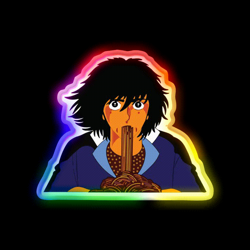 Kabamaru Led Neon Sign Chinese Food Rgb Color